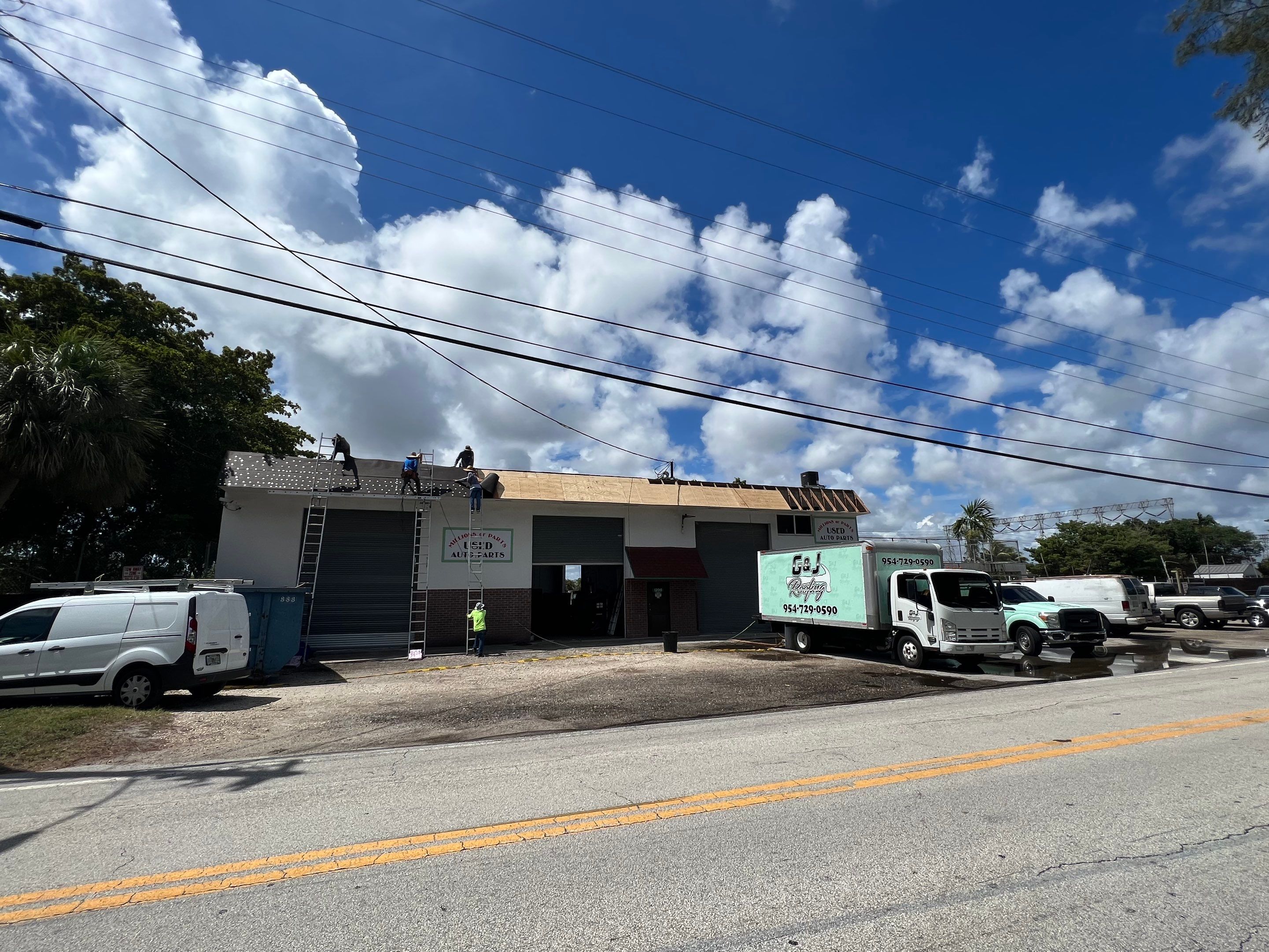 Millions Of Parts Used Auto Parts by G&J Roofing 