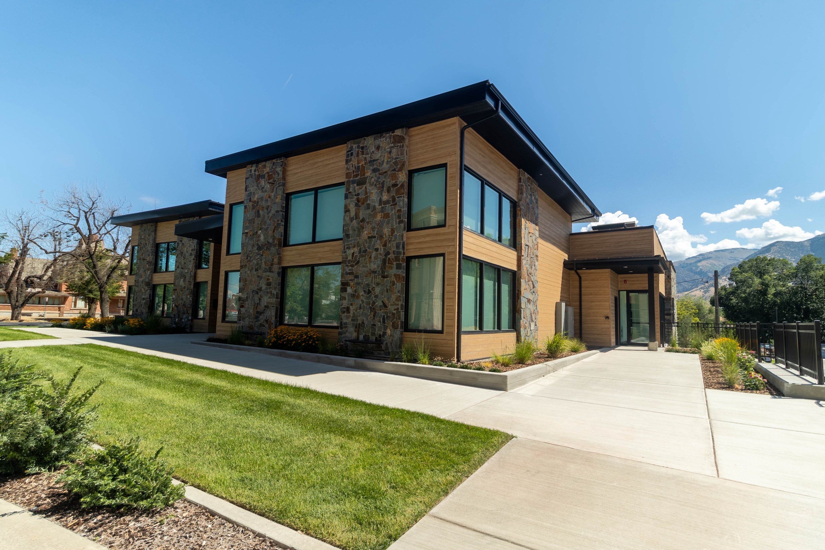 Logan High Seminary - Exterior by Garner Construction