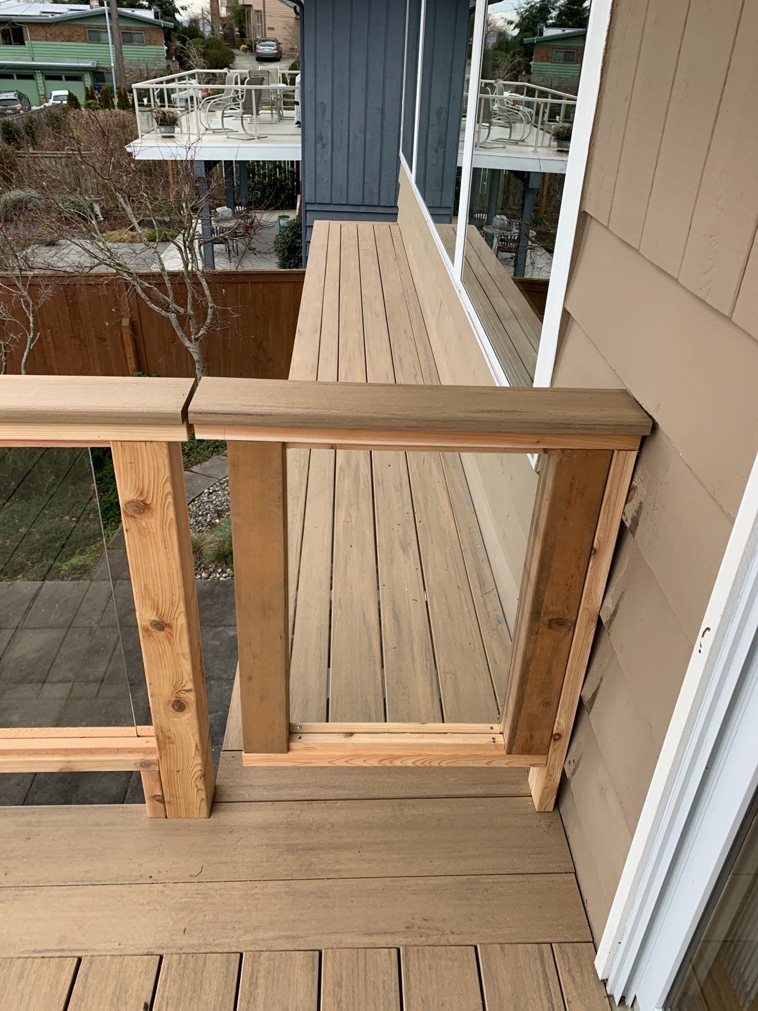 Alki Point - Glass & Azek by Alki deck builders 