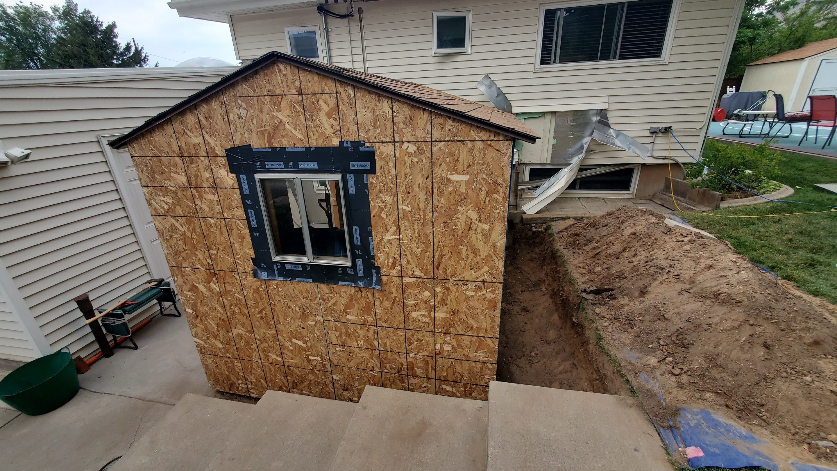 Salt Lake City | Targeted Vinyl Upgrade & Detached Shed | Arctic White Accents by Ideal Siding Utah