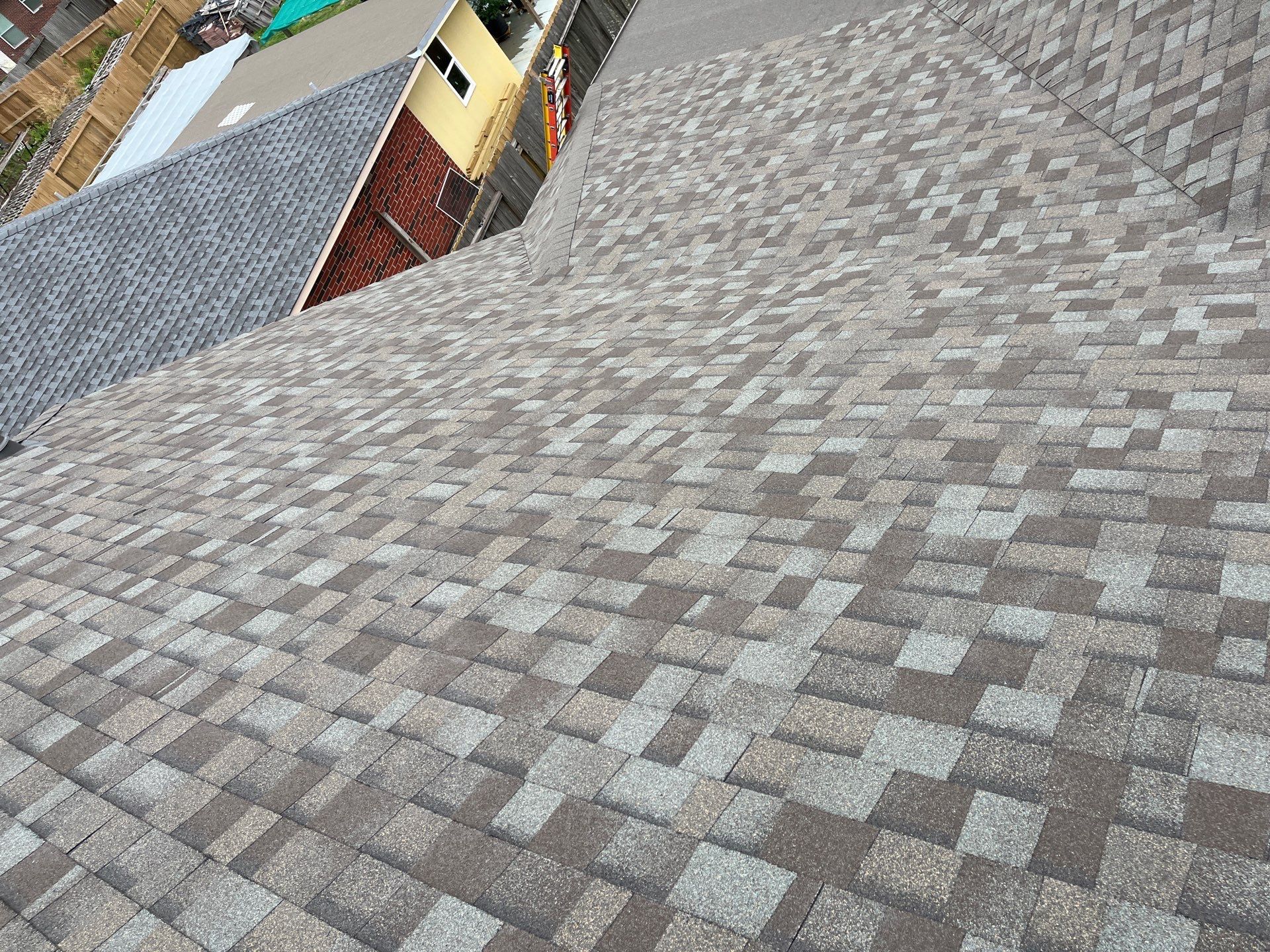 Residential Roofing Installation using Owen's Corning Duration (Lifetime) Shingles by Roof Repair Company