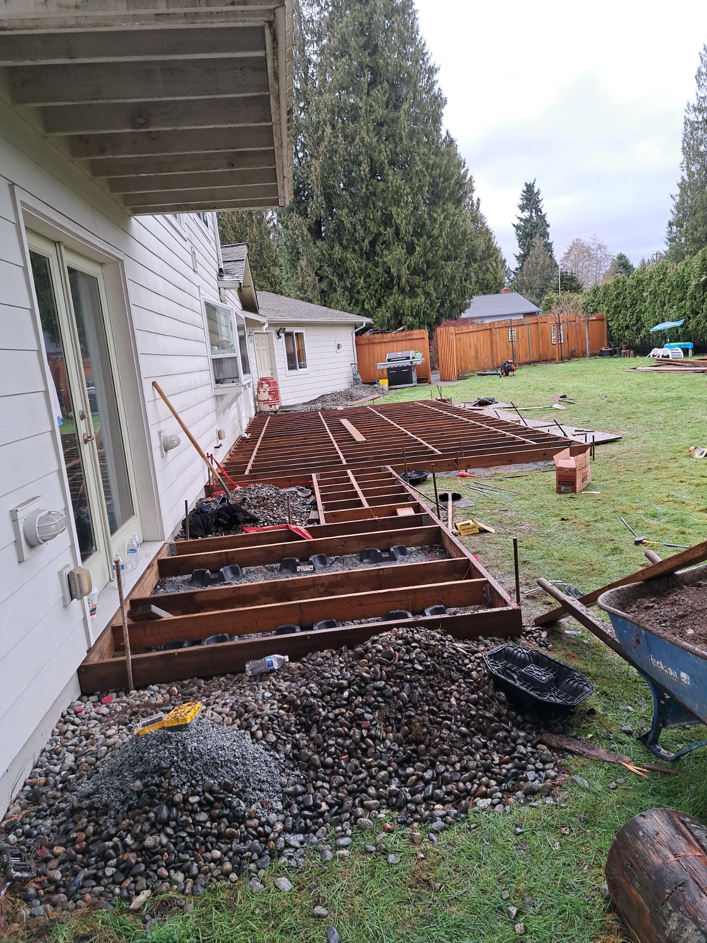 Daniel | Back Deck Installation  by Jireh Asphalt & Concrete Inc 