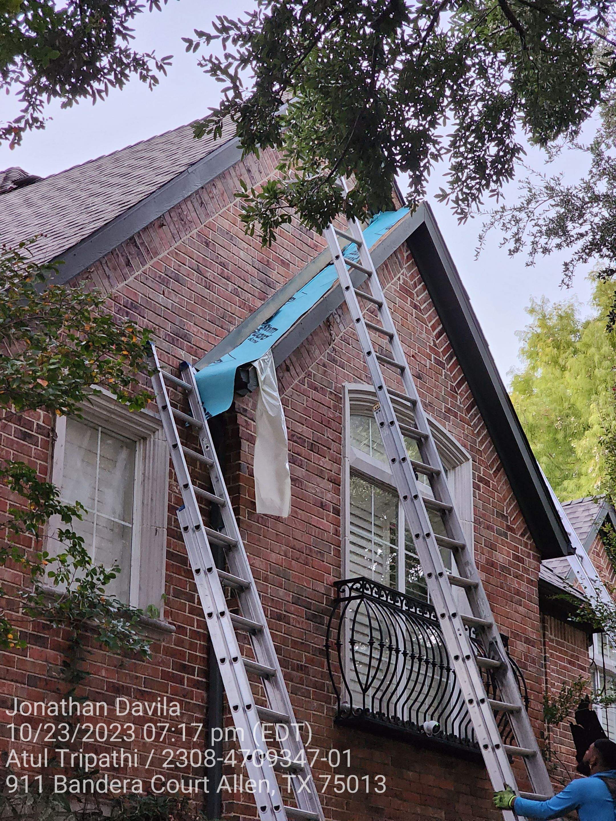 Project in Allen by Zeus Exteriors