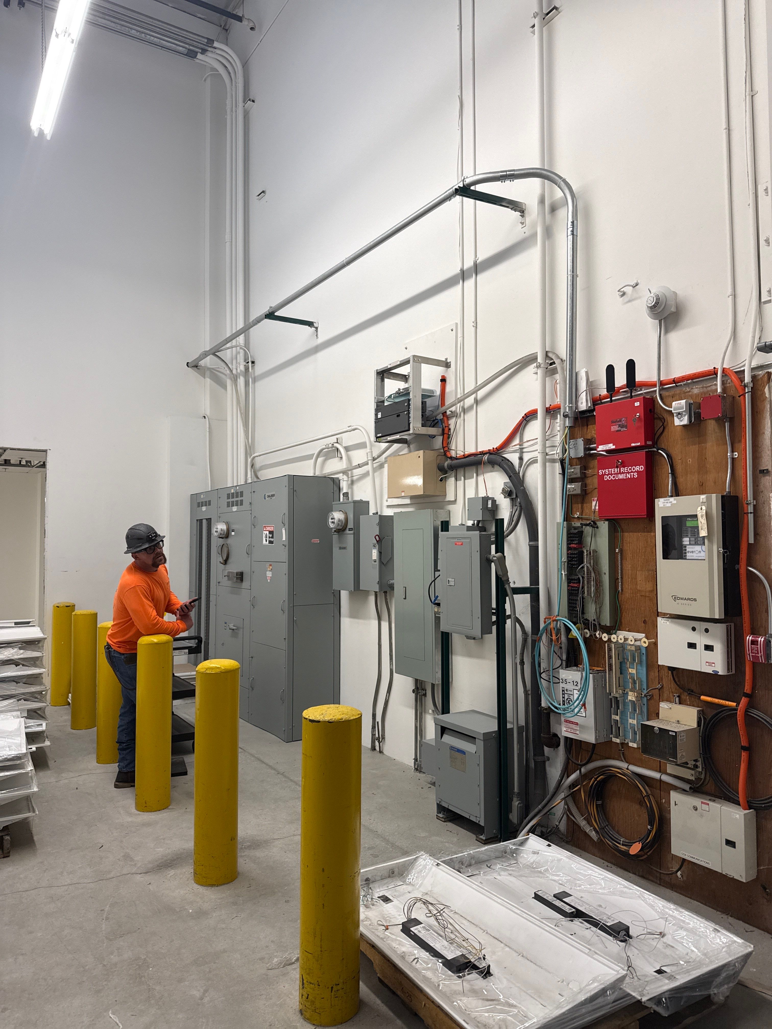 Structured Cabling Installation for Medical Device Company in Irvine, CA by Ring and Ping Inc.