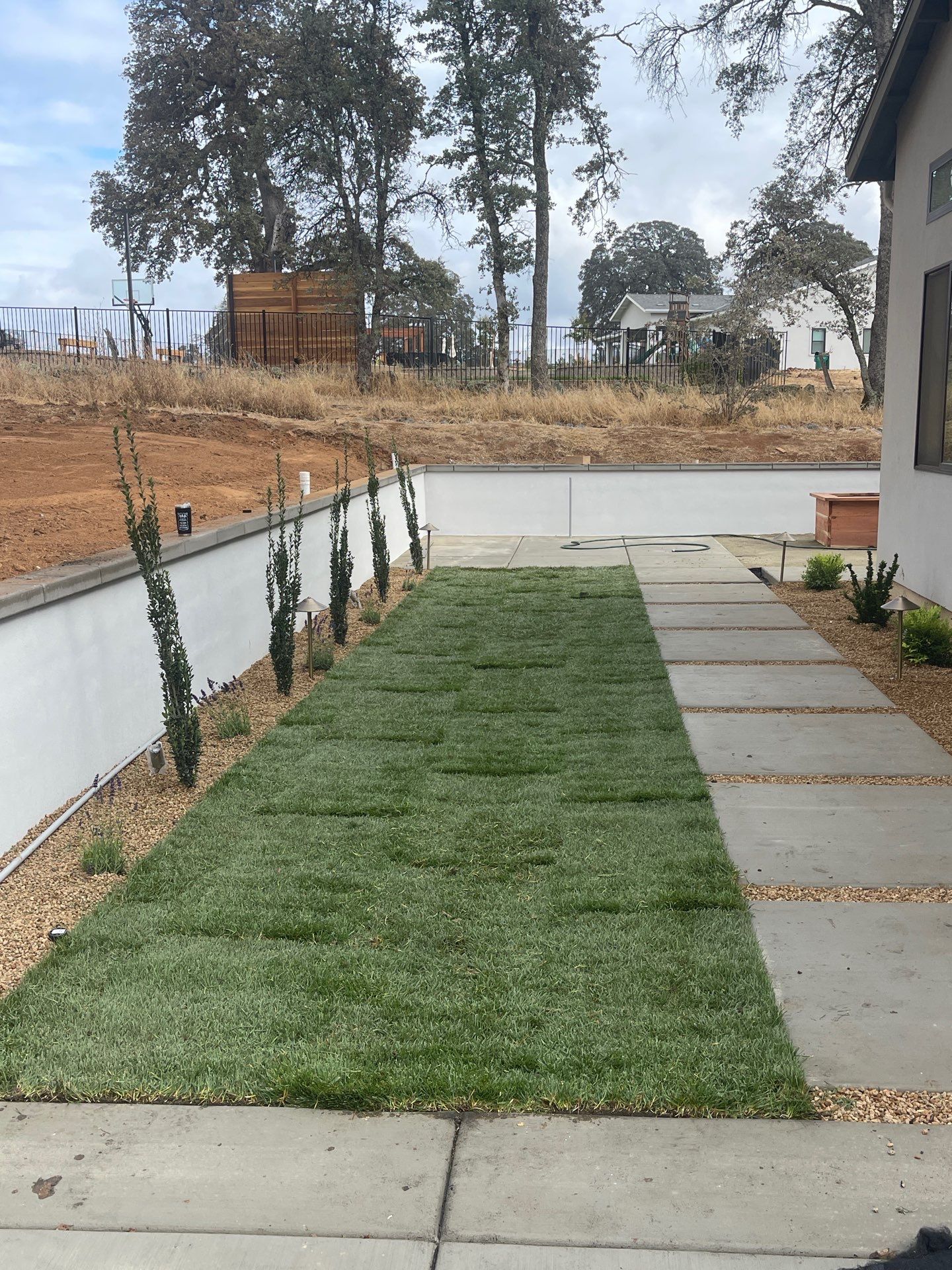 Project in Cameron Park by A - G Sod Farms