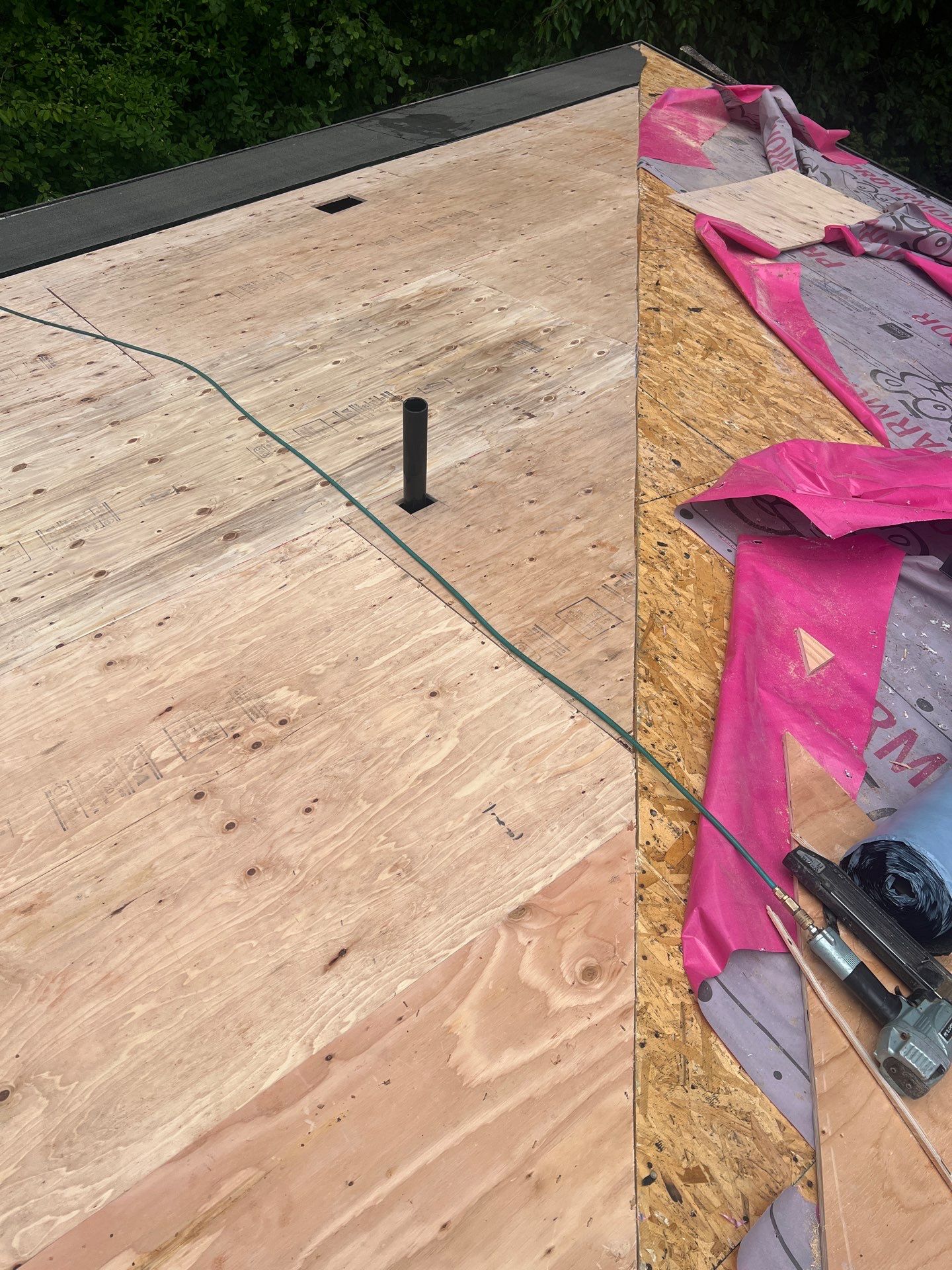 Residential Roofing Installation using GAF HDZ Shingles by Roofing Formula LLC