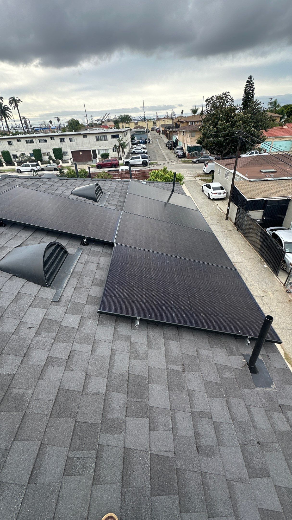 Residential Solar Panel Installation and Electrical Service Upgrade in Los Angeles by AWS Solar