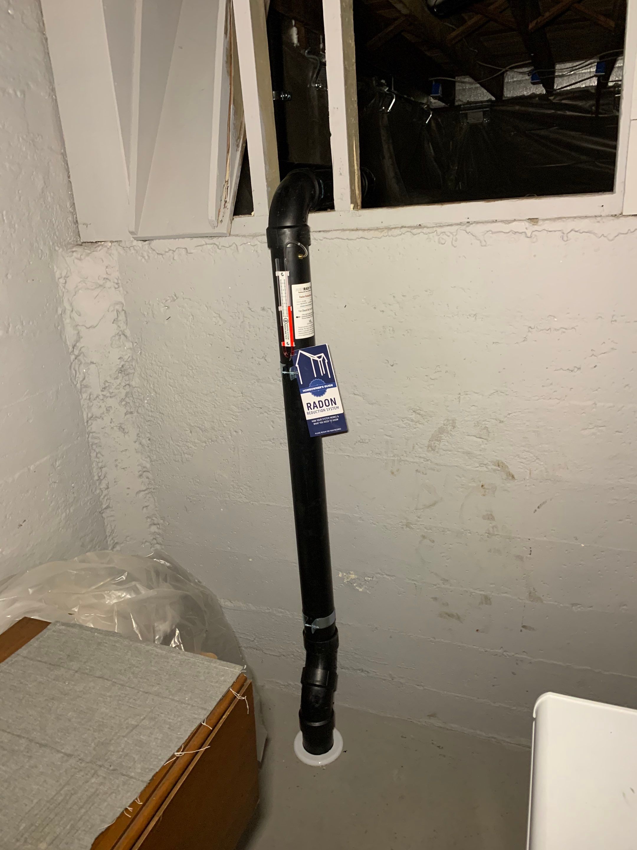 Subslab Radon System by JustRadon.Com