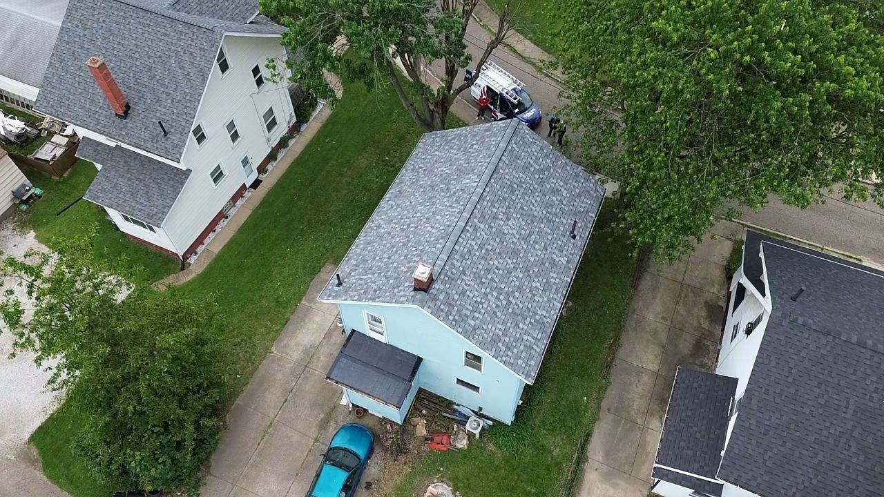 Atlas Pinnacle, Color, Coastal Granite, Drip Edge, Color, Black by Eagle Eye Roofing