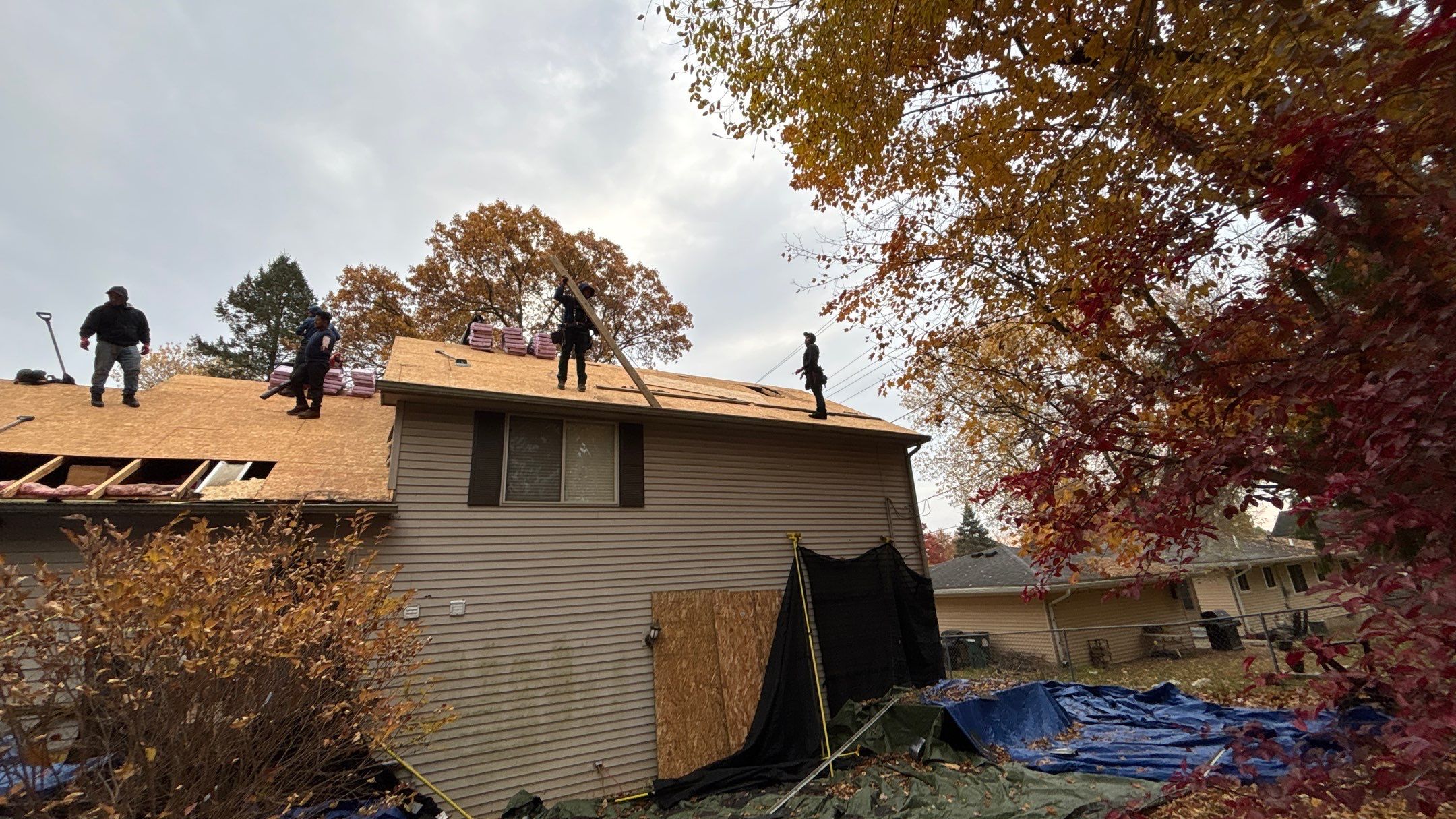 Roof Replacement using Owens Corning Driftwood by 180 Contractors