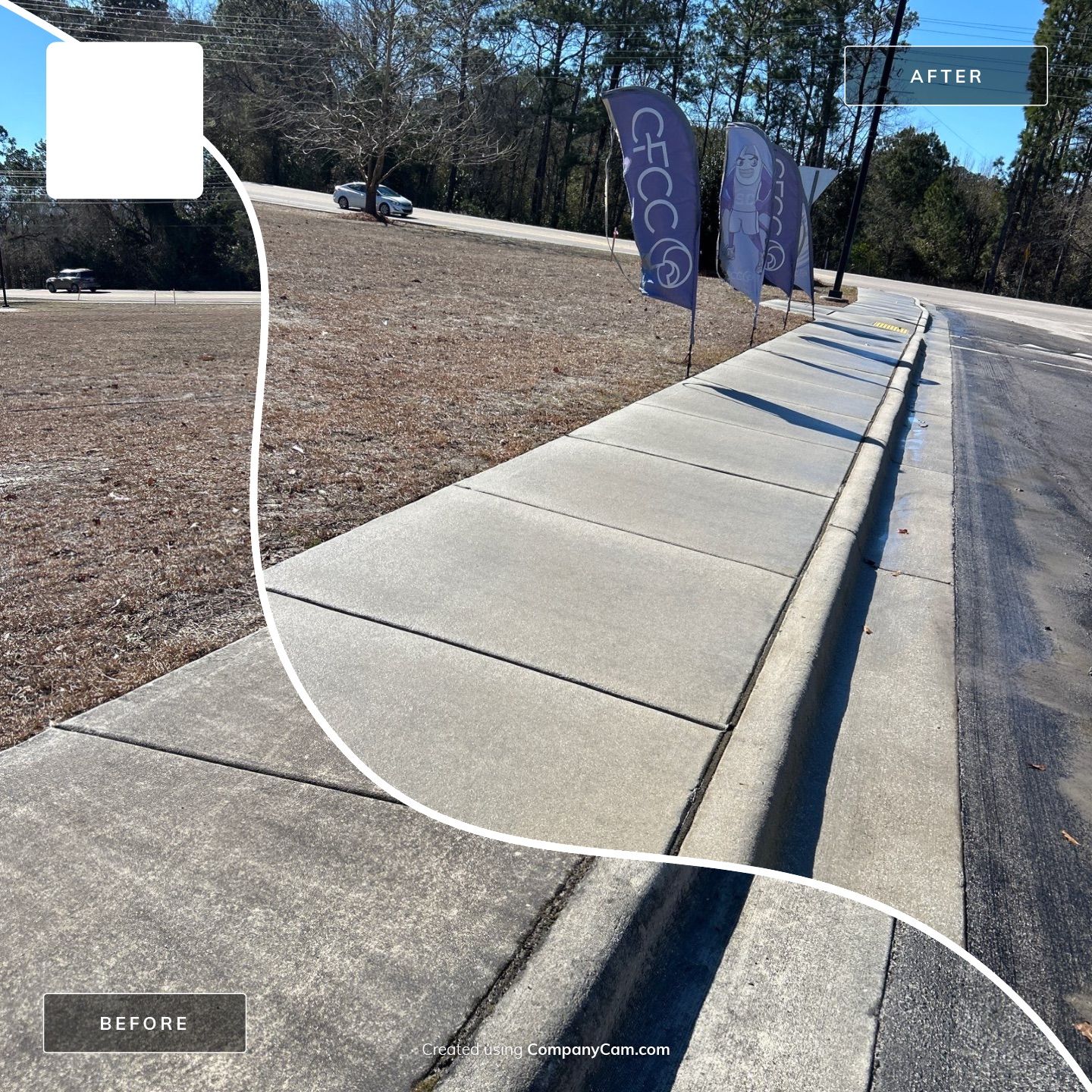 Concrete Cleaning in Hampstead by Shark Power Washing