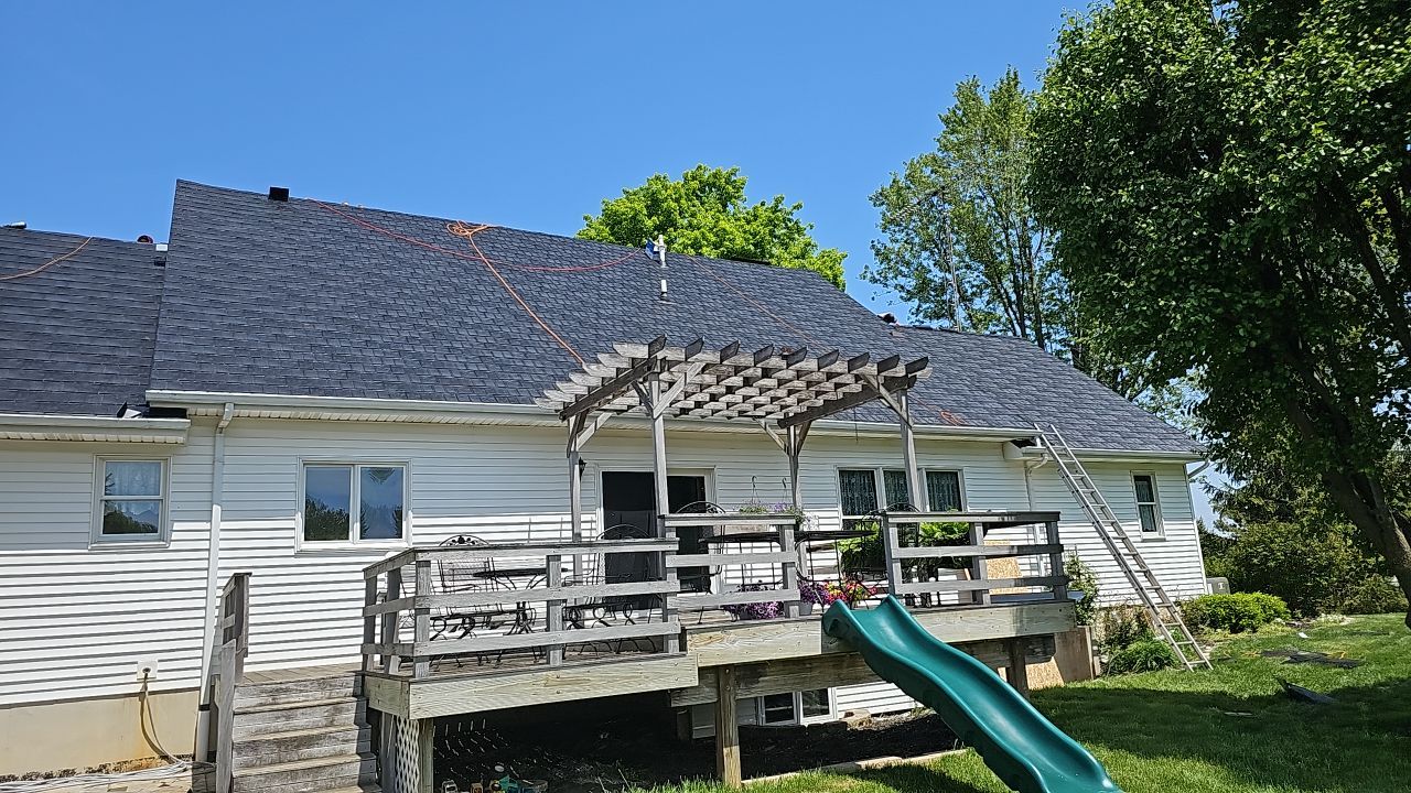 Residential Roofing Installation using Euro Shield Beaumount Shake Black by Nitro Roofing and Construction