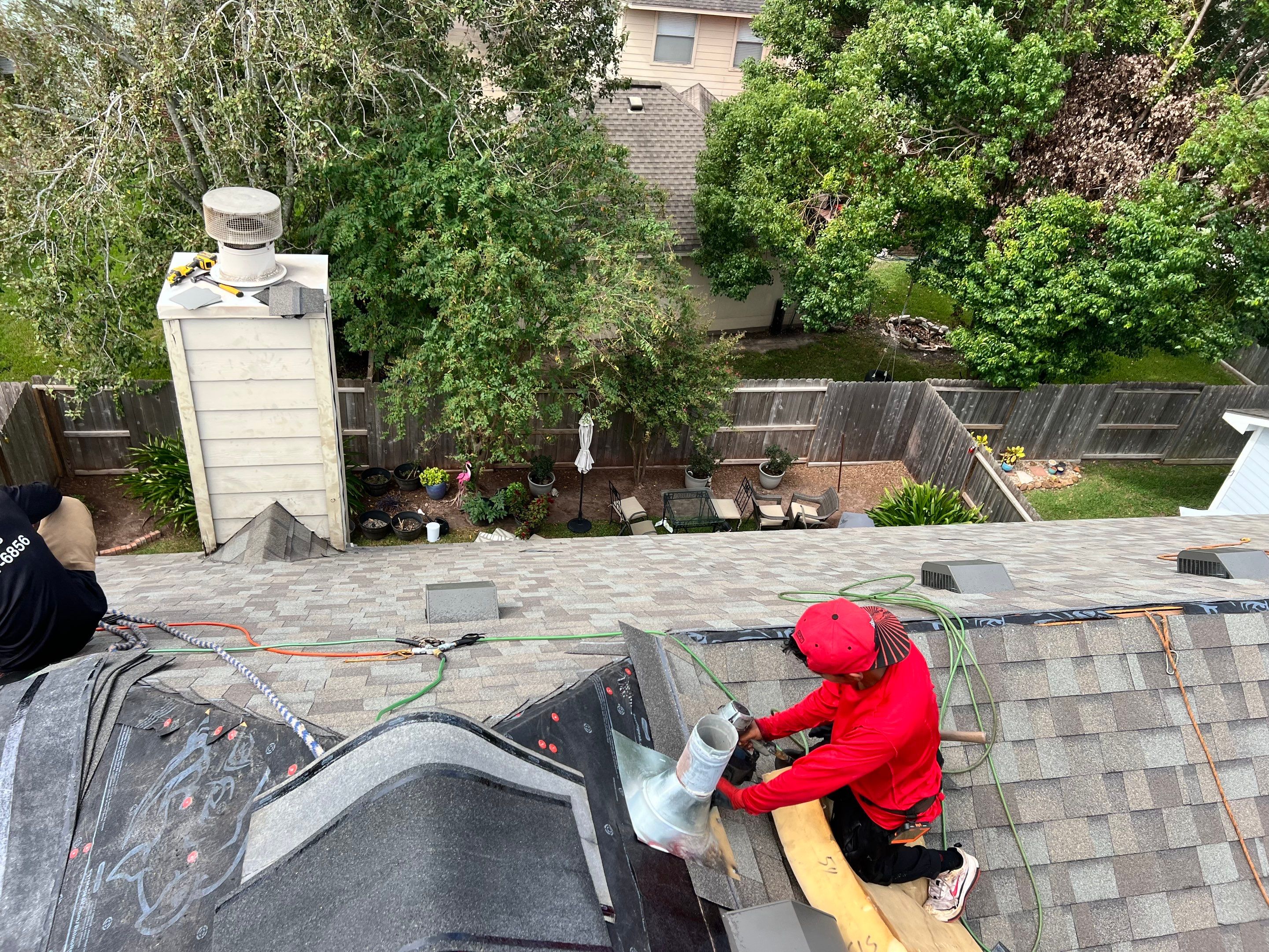 Residential Roofing Installation using Owen's Corning Duration (Lifetime) Shingles by Roof Repair Company