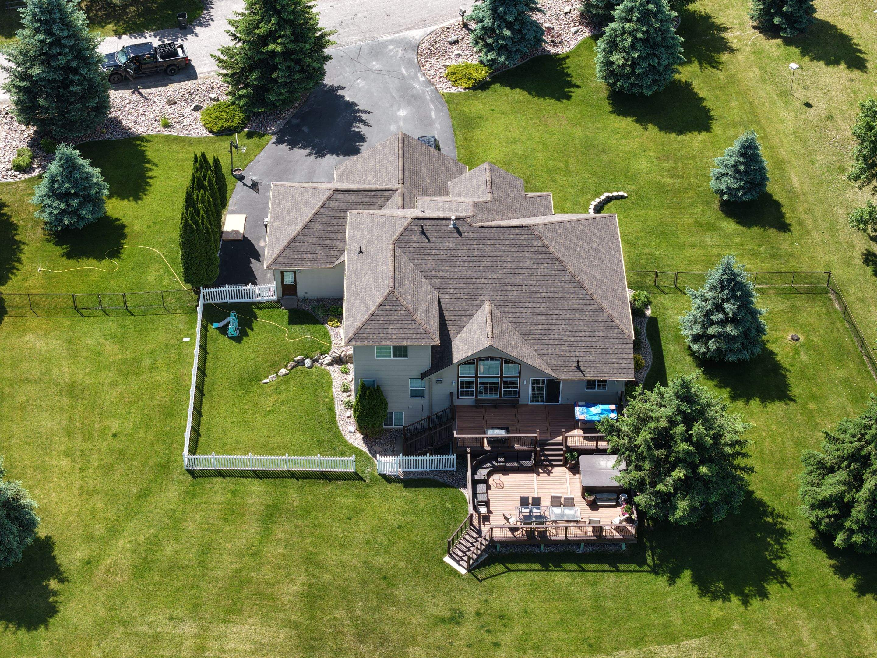 Roof Replacement using GAF Timberline HDZ - Chestnut Valley by Montana Roofing Solutions