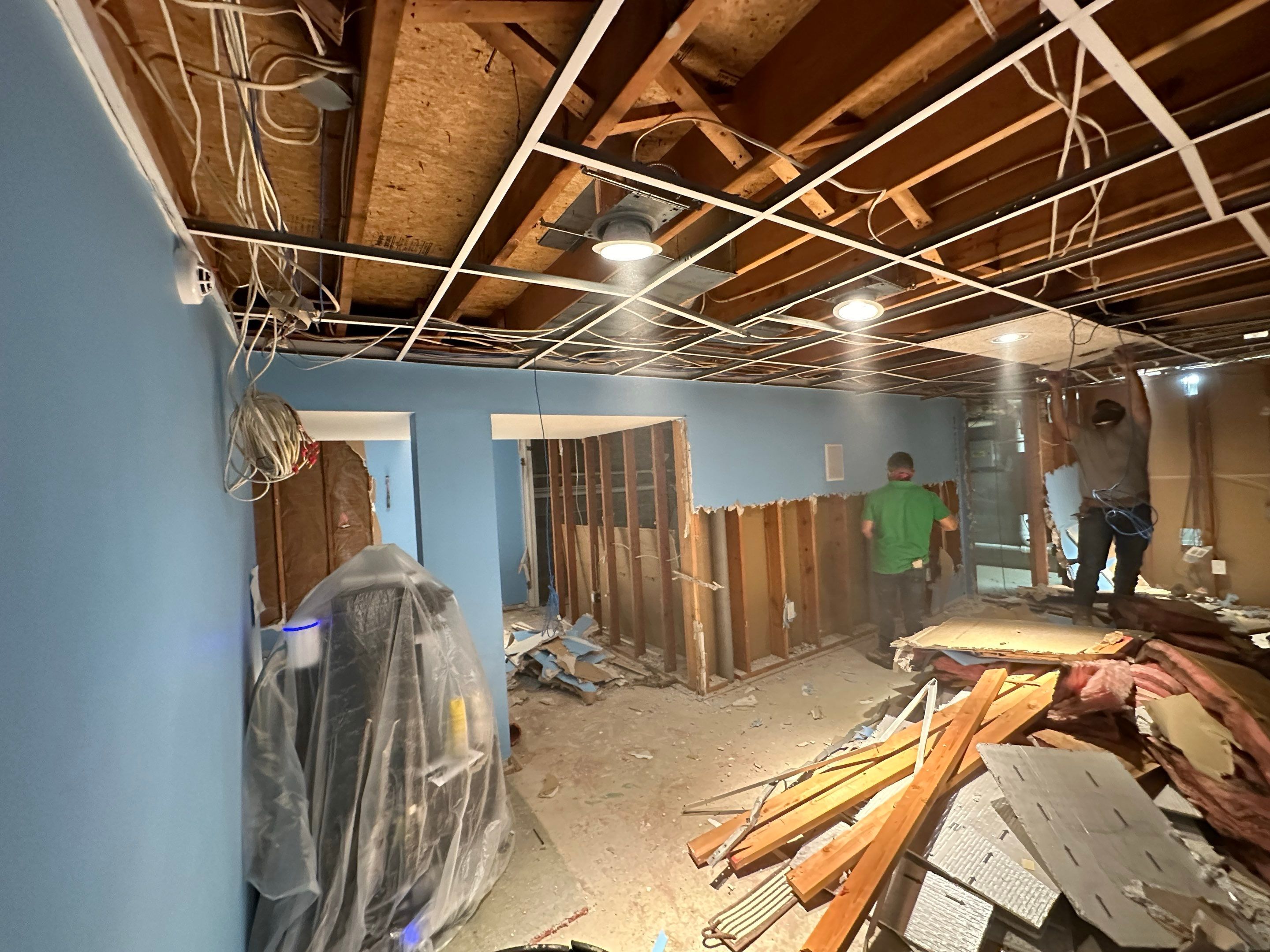 Basement Remodel  by Home Concepts Construction