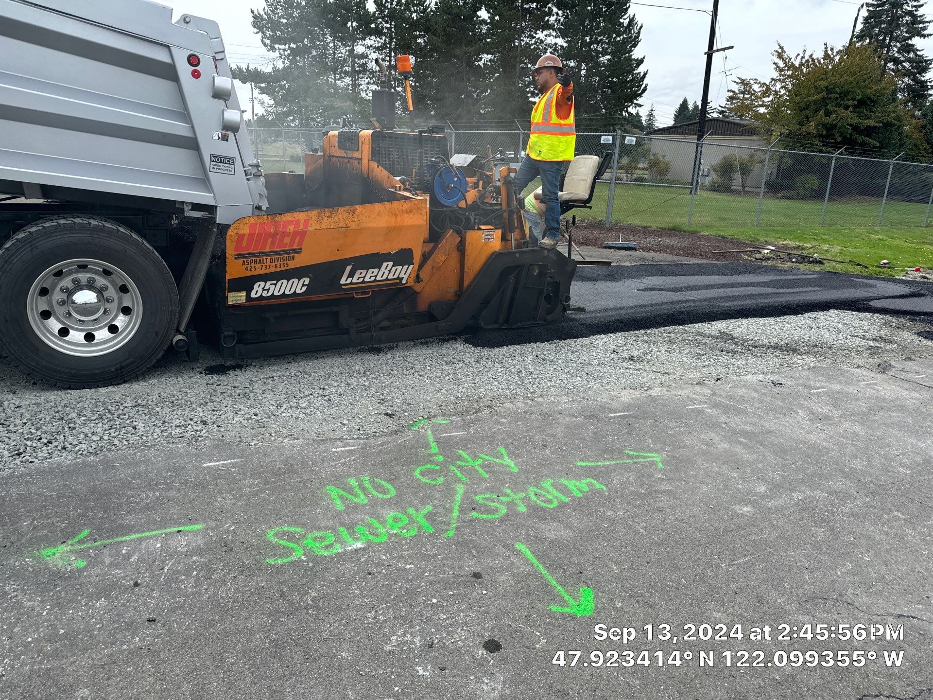 Bonneville Power Administration | Asphalt Patch Repair by Jireh Asphalt & Concrete Inc 