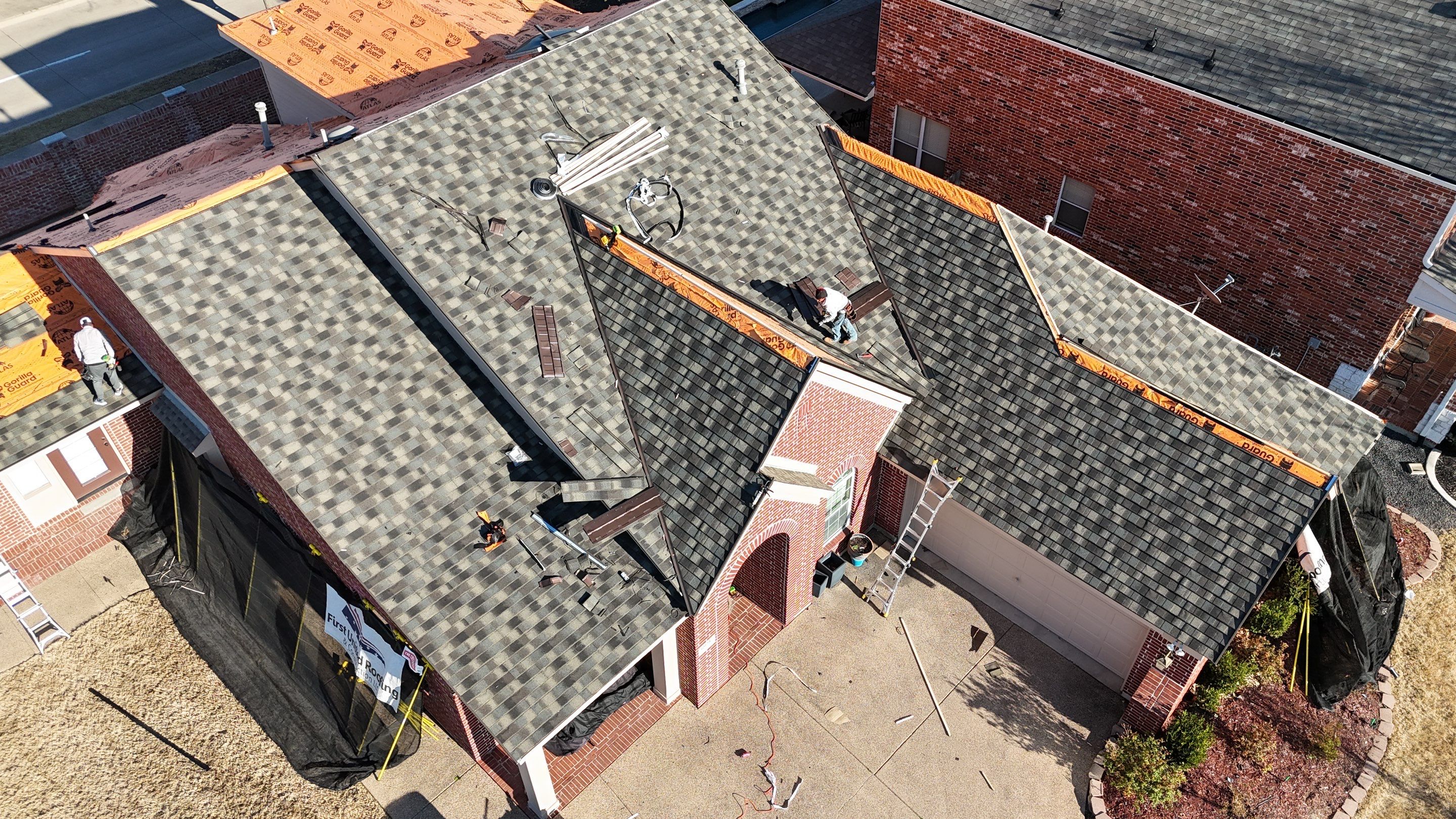 Decra Metal Roof - Shingle XD Stone Coated Roofing Project by First United Roofing & Construction