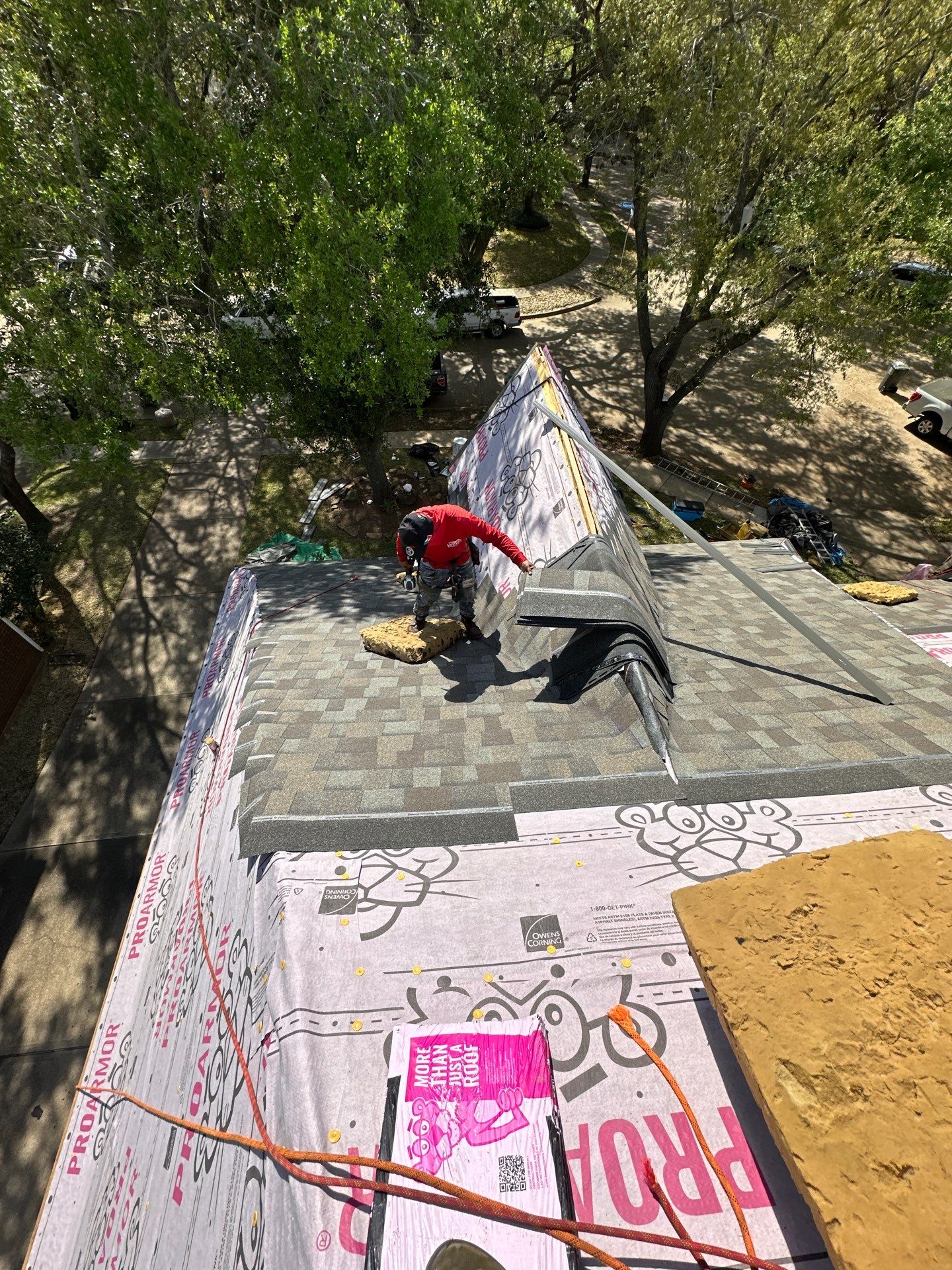 Project in Sugar Land by Motion Roofing