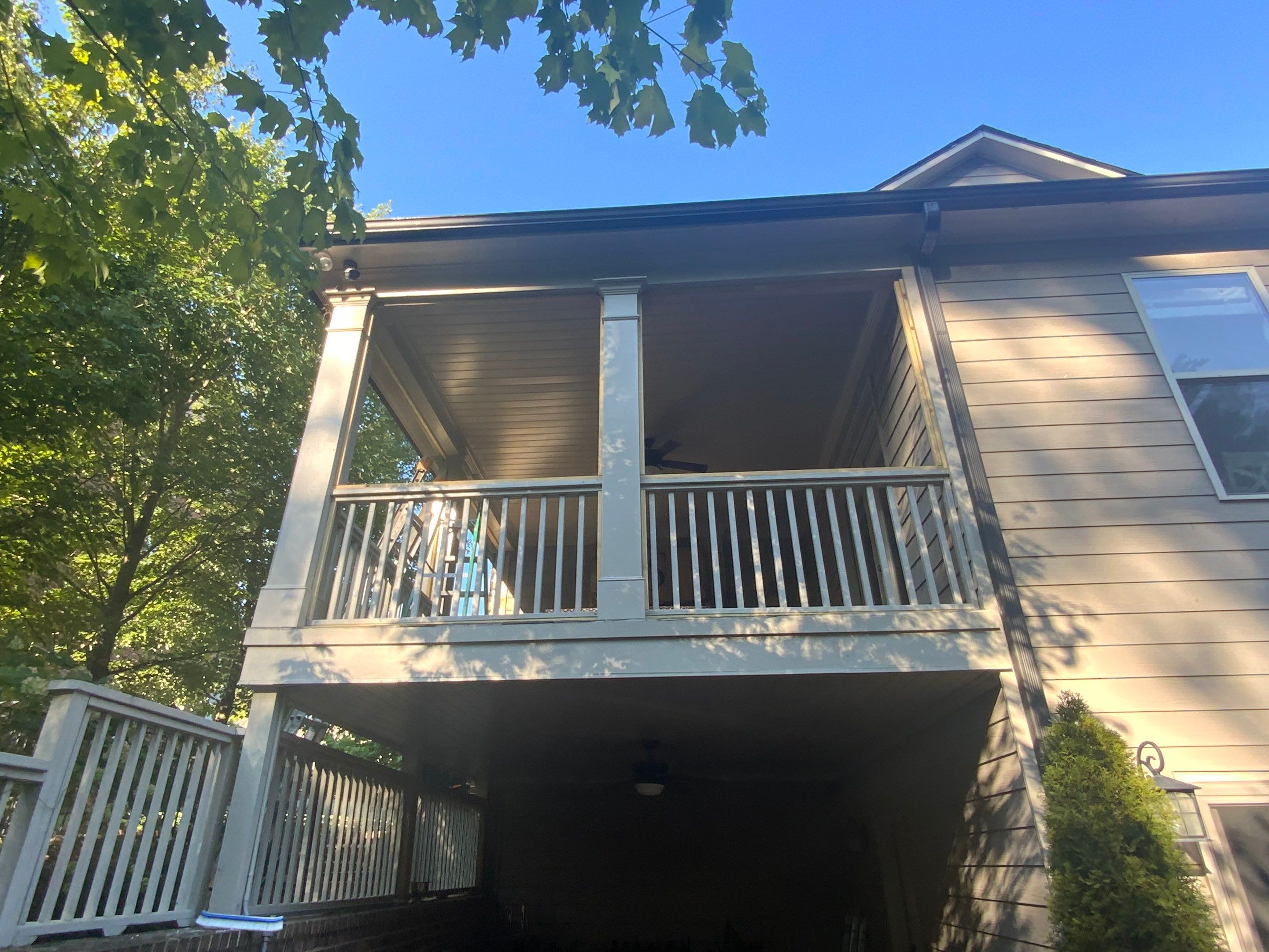 Composite Decking Installation and Porch Screening in Marietta by Swift Home Renovations