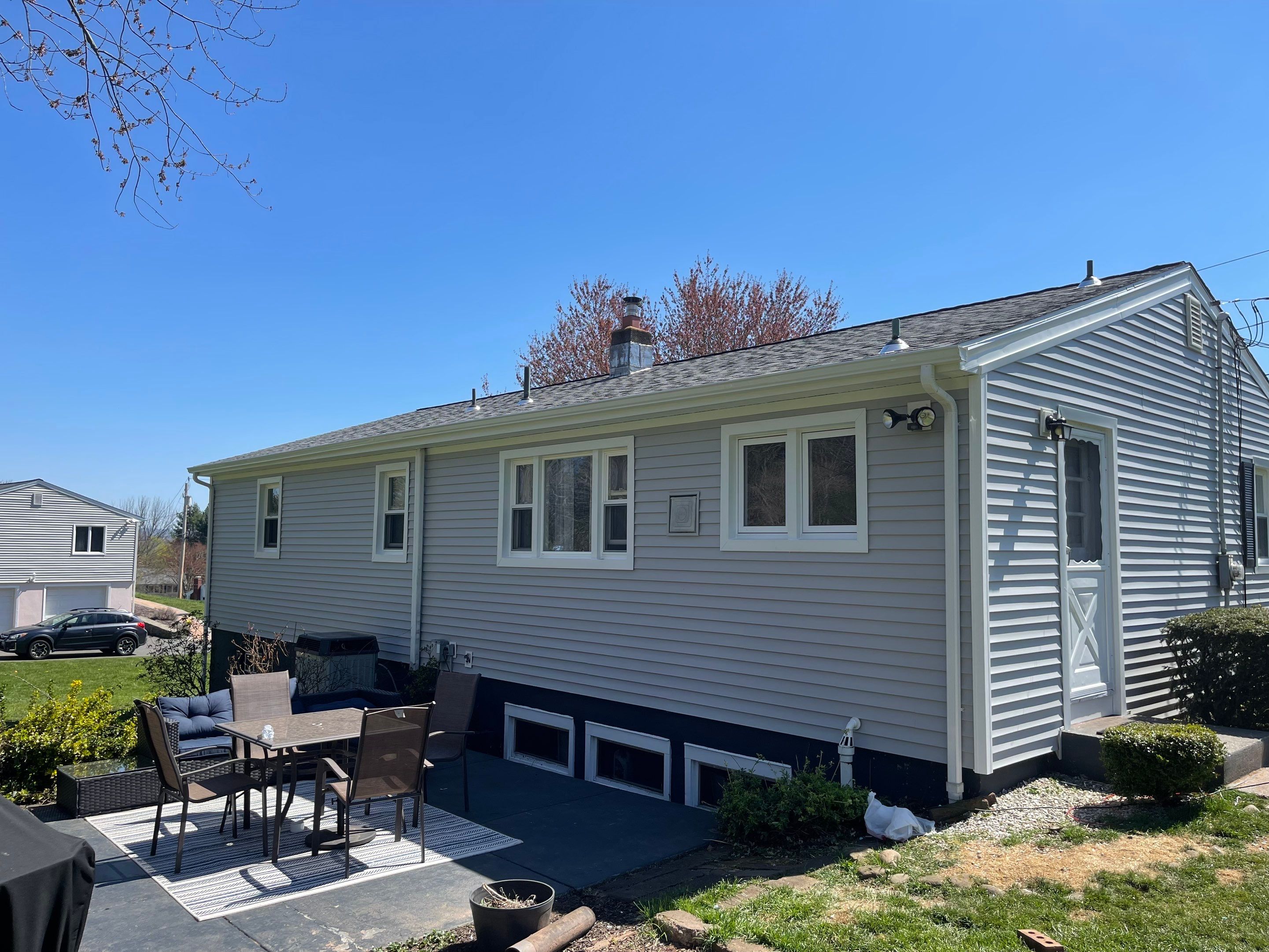 Residential Roofing Installation using Residential Roofing Installation using Owens Corning TruDefinition Duration - Quarry Gray & Sterling Gray Mainstreet siding by A Plus Exterior