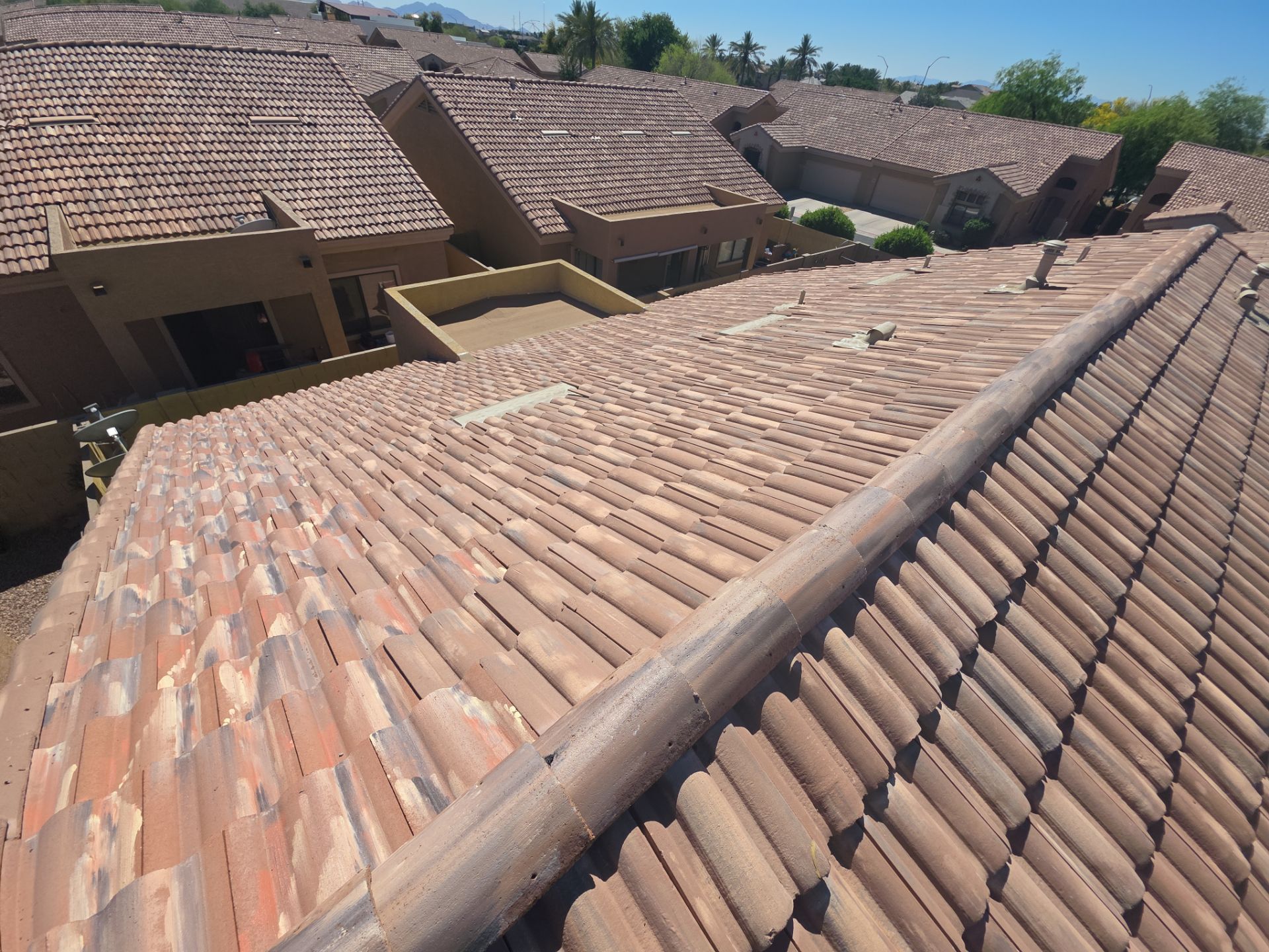 ☀️ Tile Reset Complete in Mesa, AZ by Weather-Tite Roofing