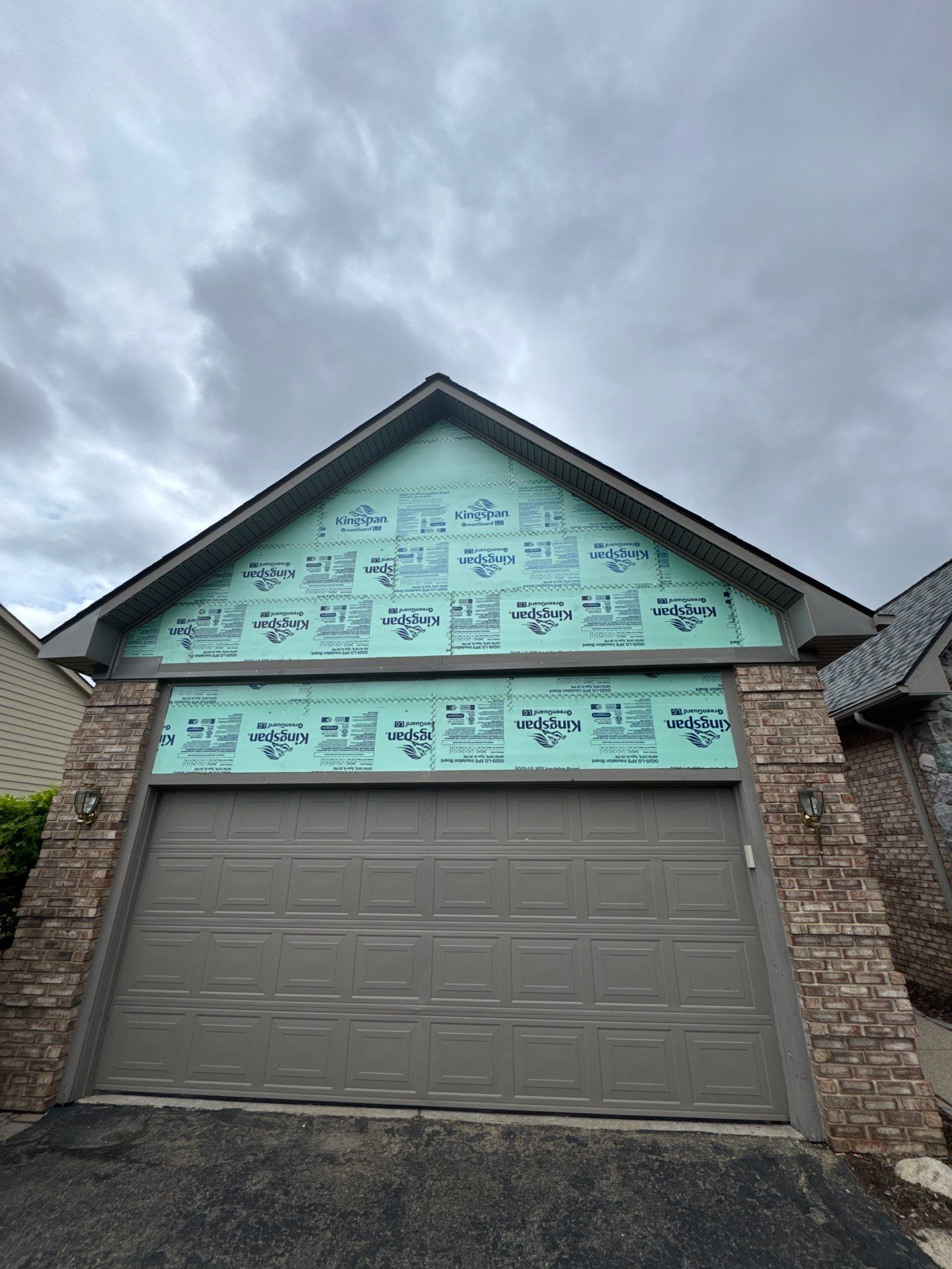 Siding Replacement using Alside Storm Grey by 180 Contractors