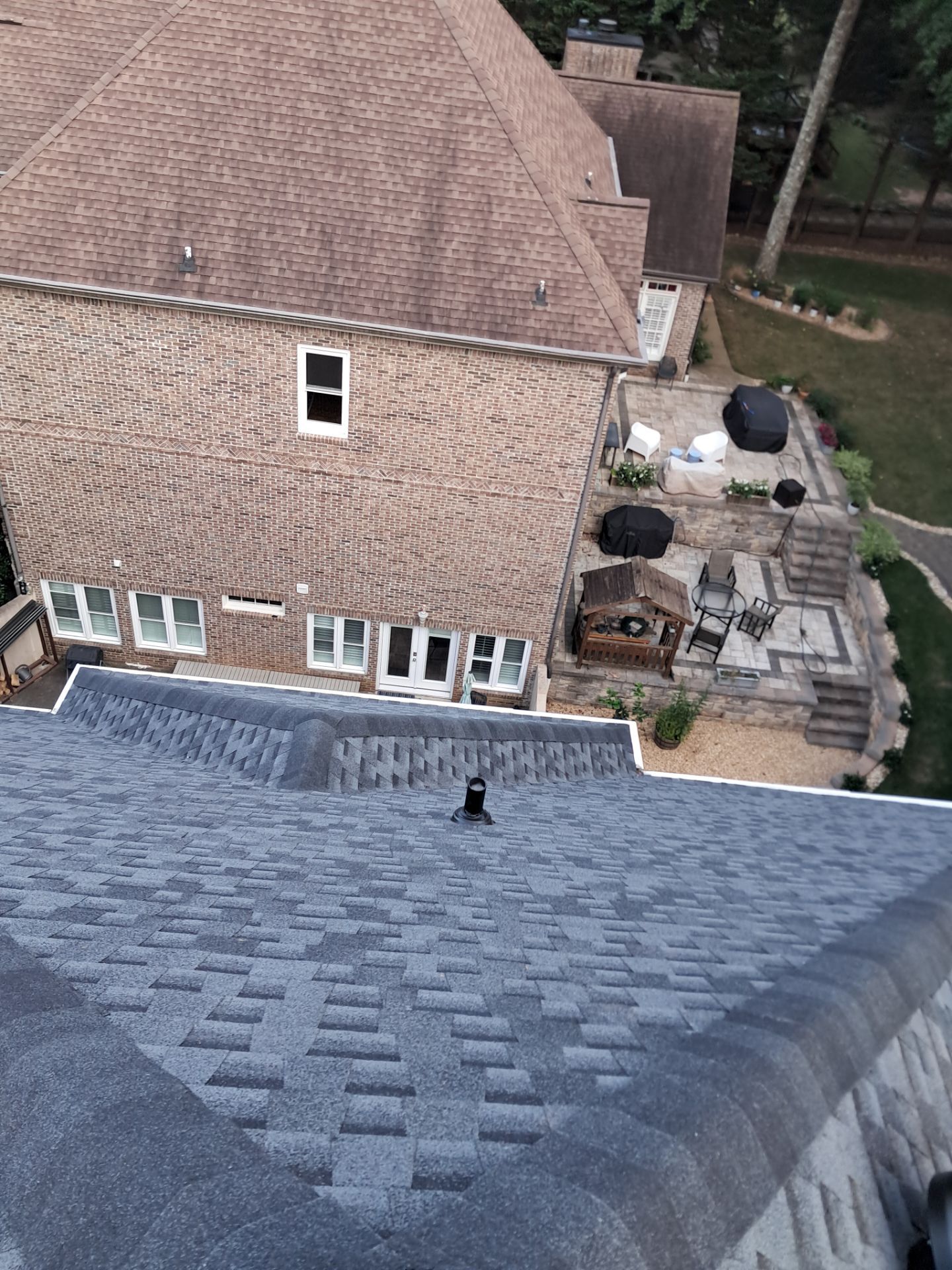 Residential Roof Replacement using GAF HDZ - Charcoal shingles by Elite Roofing LLC