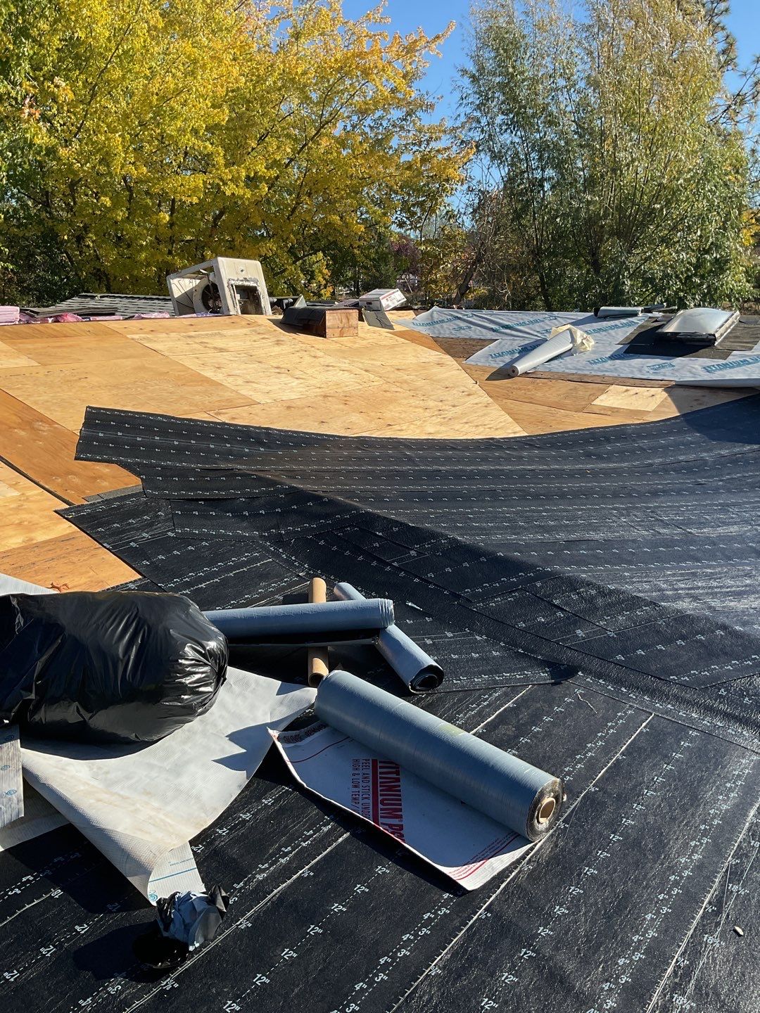 Residential Roofing Installation using Owens Corning Roofing Shingles by Byers Enterprises 