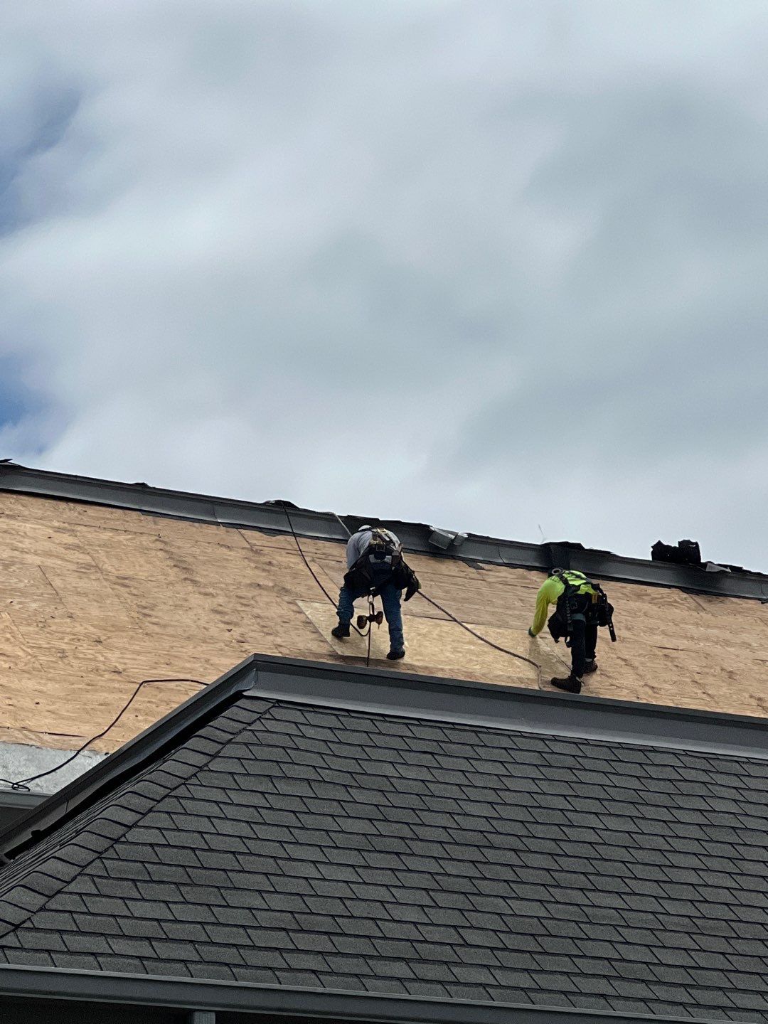 Commercial Roofing Installation using High Grade Asphalt Shingles by Carolina Trophy Roofs