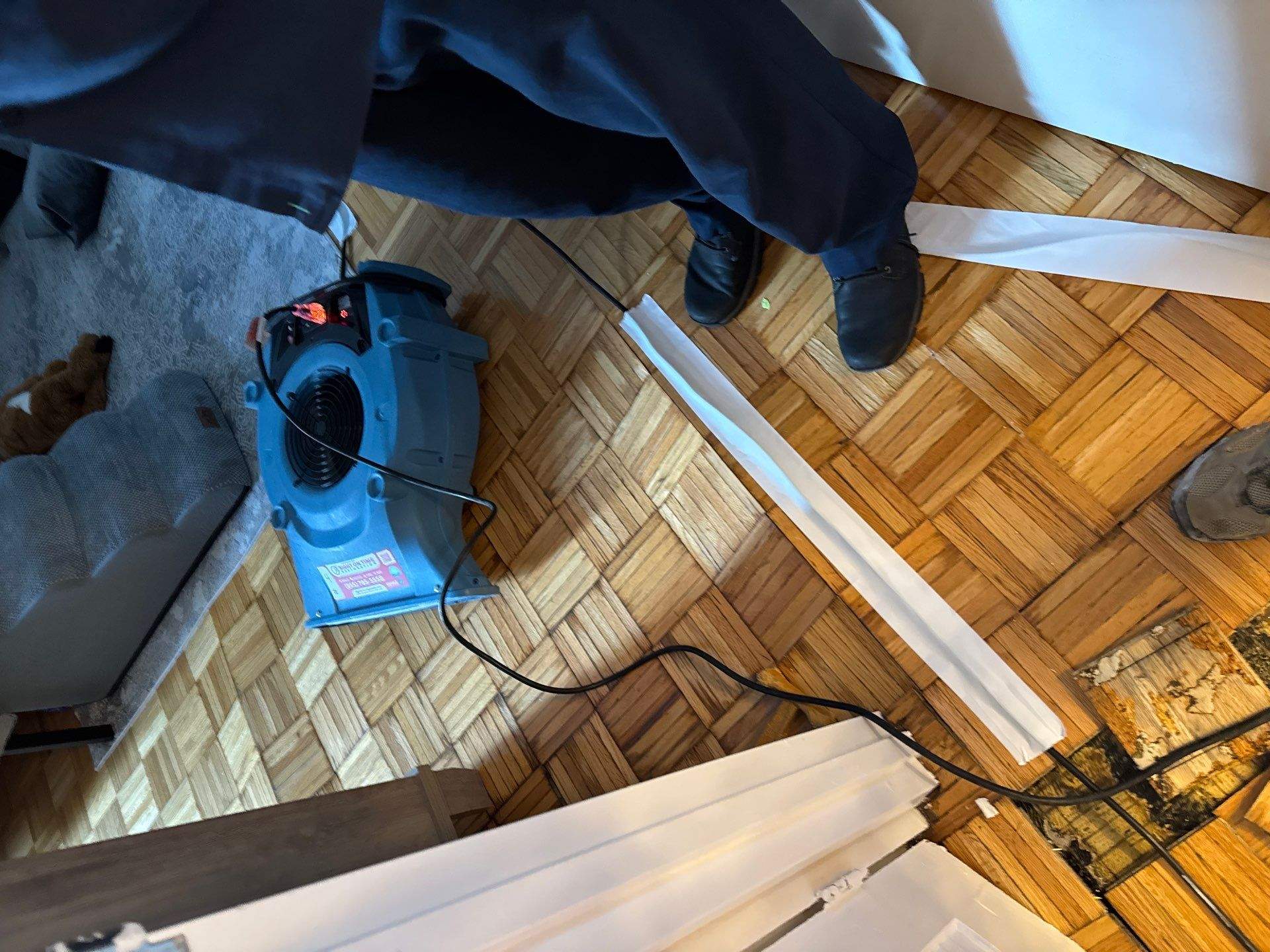 Multi-Unit Water Damage Mitigation and Parquet Floor Restoration in Manhattan by FLAPA & KeyStone