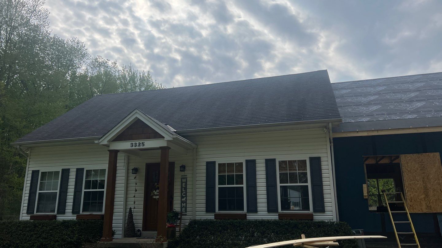 Standing Seam Metal - Black by RoofX