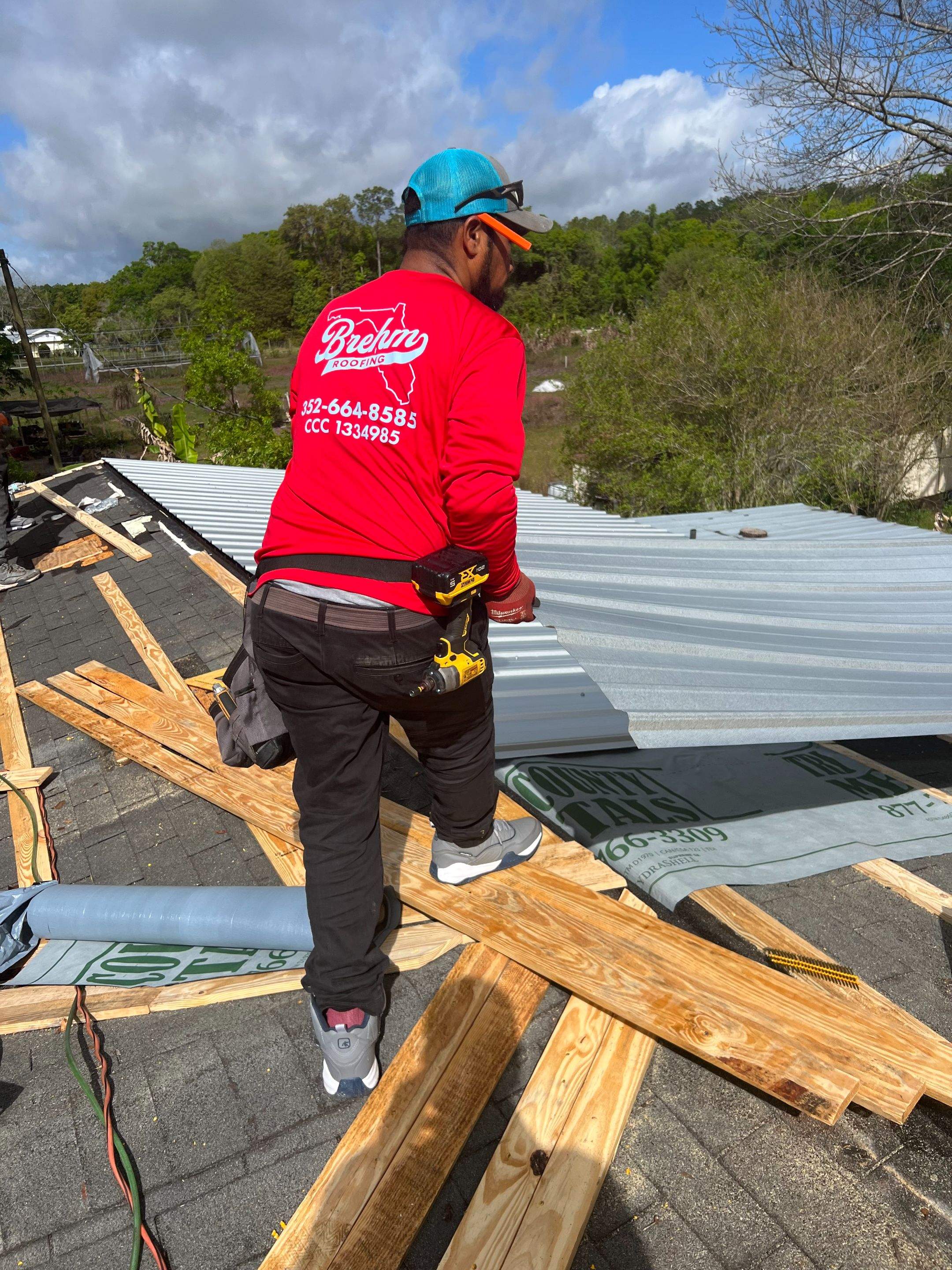 Metal Roof Replacement in Archer, Florida by Brehm Roofing