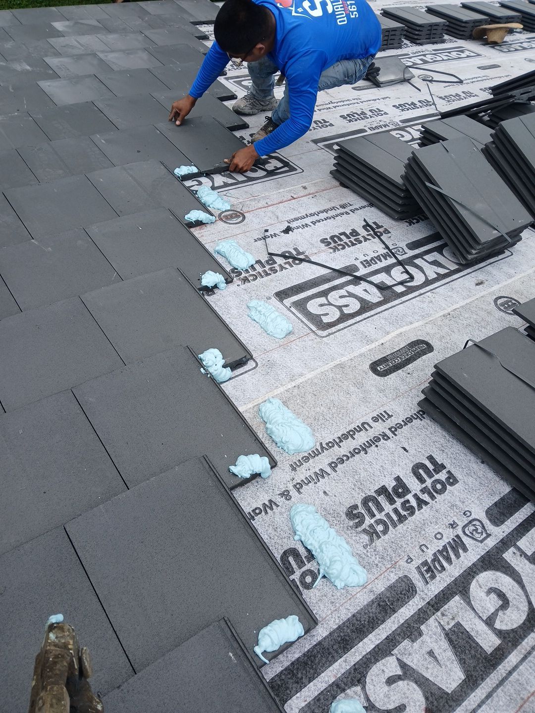 Residential Roofing Installation using WestLake Roofing Tile by BLUES BROTHERS ROOFING
