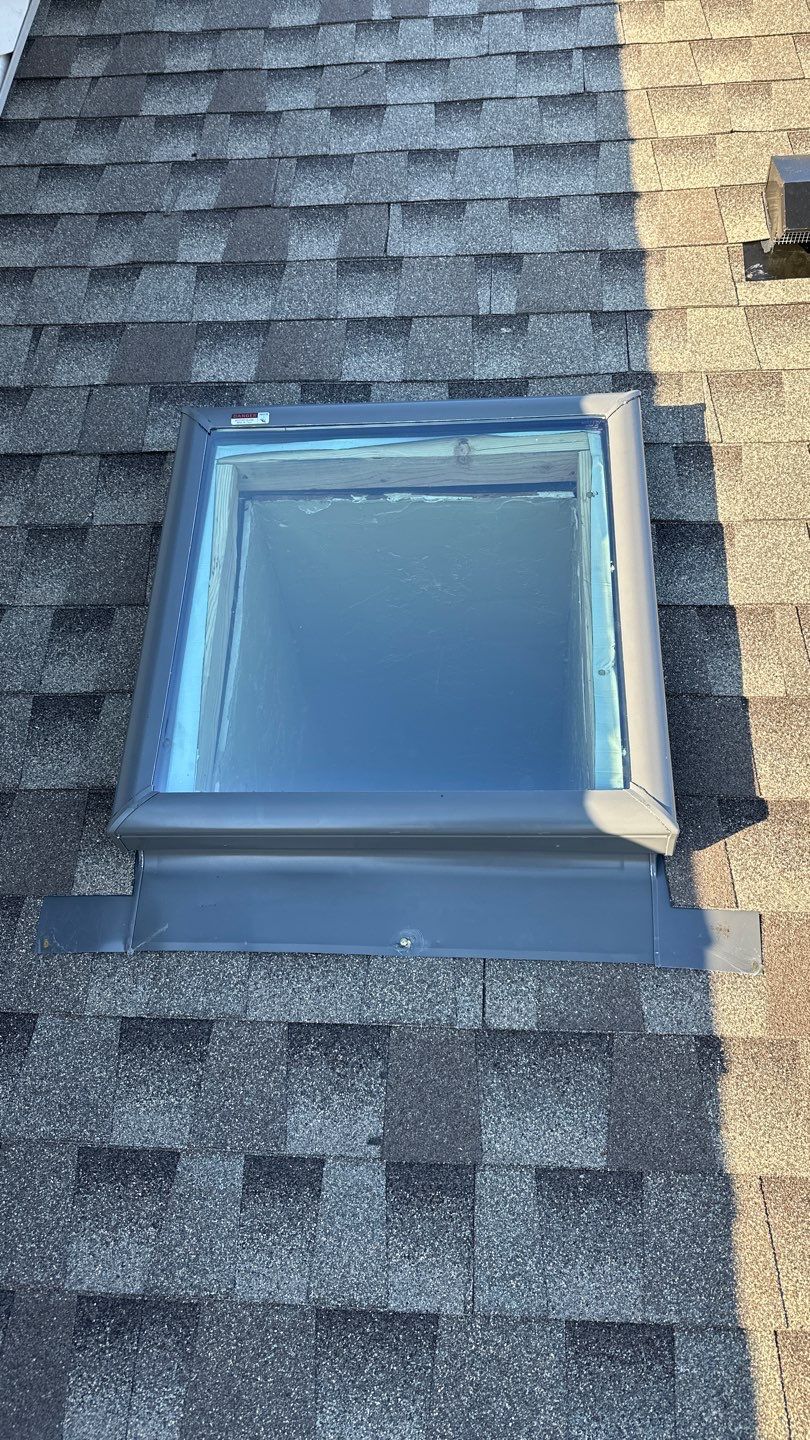 roof, skylight, and vent replacement in Edmond by McCann's Roofing and Construction