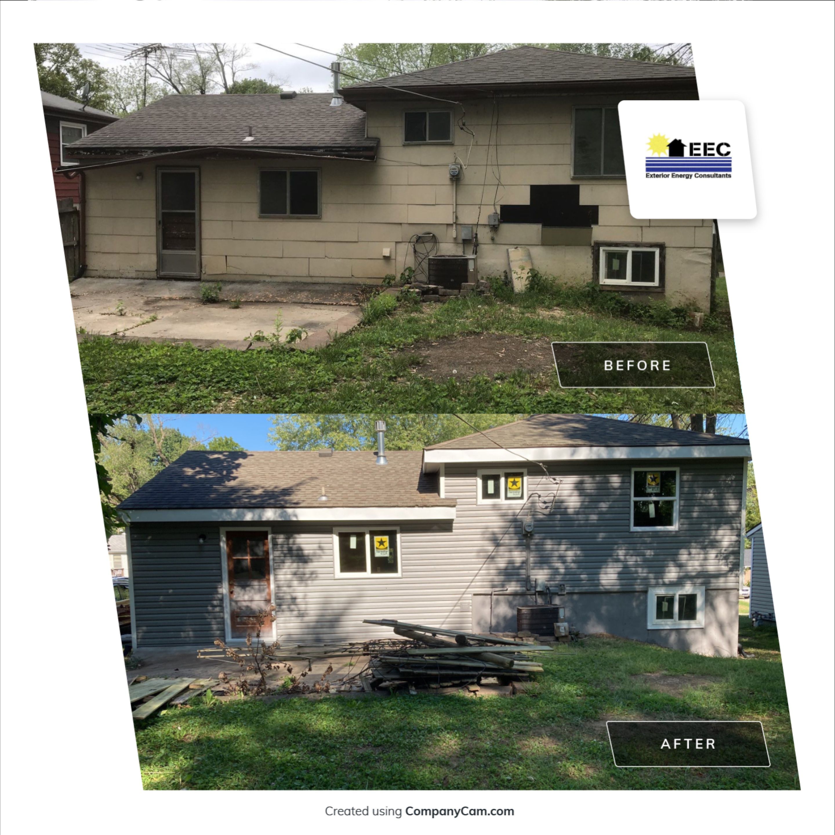 Siding Installation using Exterior Portfolio Vinyl Siding by EEC  Windows, Siding & Roofing 