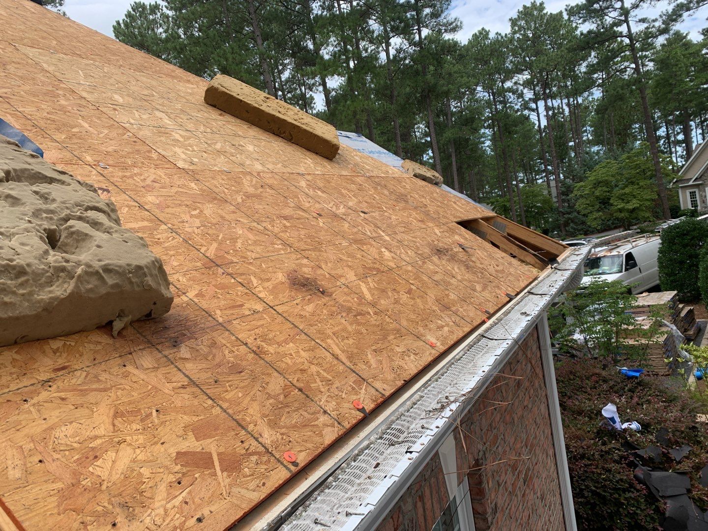 Hail Damaged Inspection / Repair / Re roof by American Roofing NC