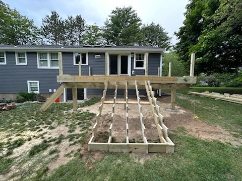 New deck and siding in Stow, MA by UBrothers Construction