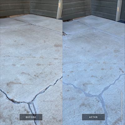Cracks in Concrete Turned INVISIBLE - with NexusPro and PolyLevel