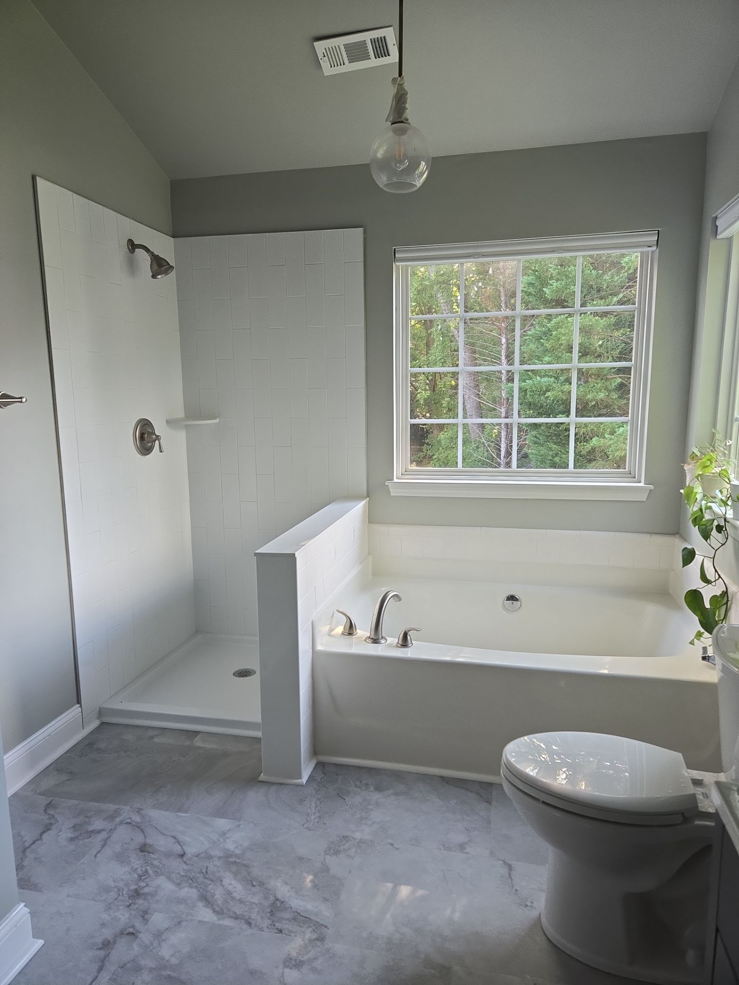 Bathroom Transformation Complete by A Step Above Handy LLC