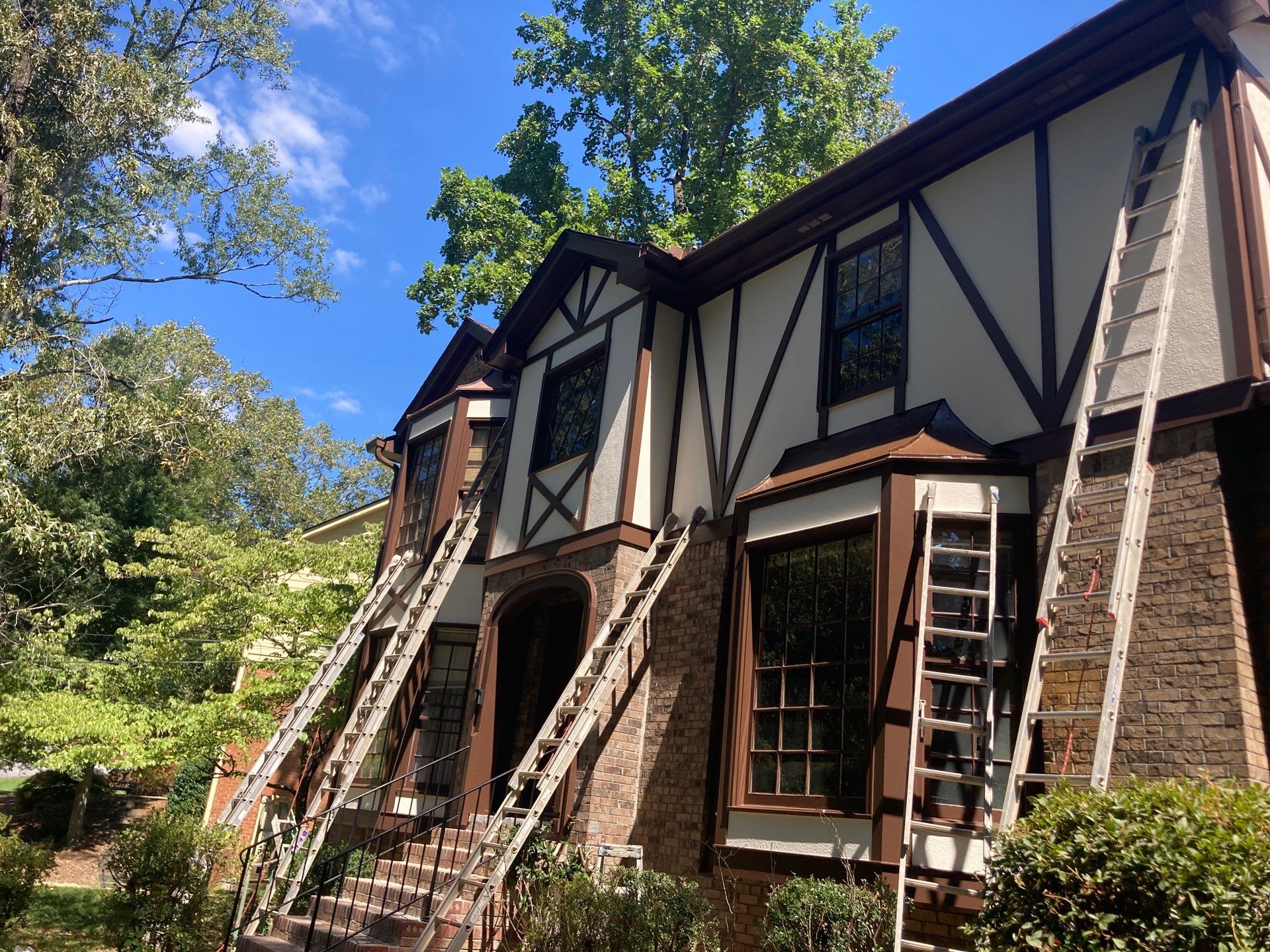 Stucco Replacement and Exterior Painting in Peachtree Corners, GA by Nelson Exteriors