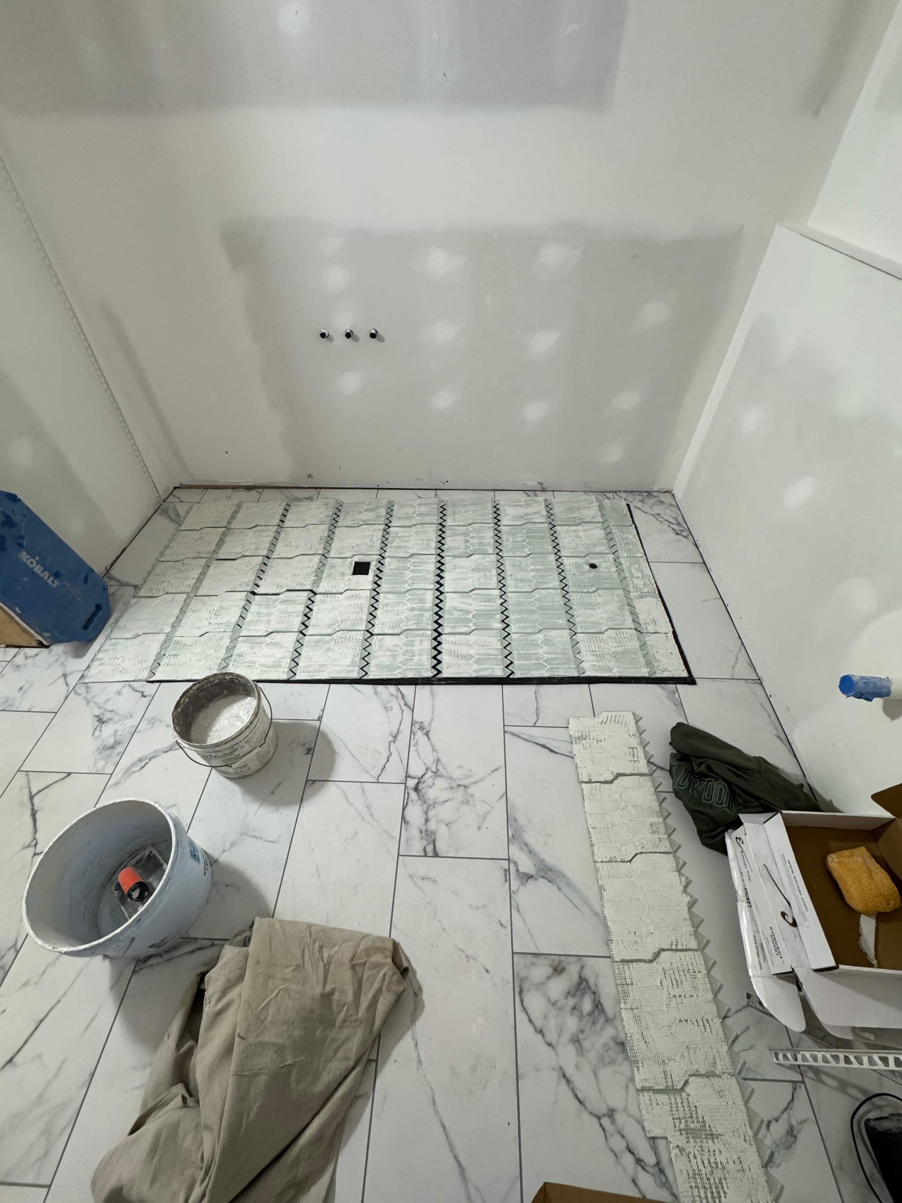 Shalom Bathroom Remodel by Integrity Tile and Home LLC