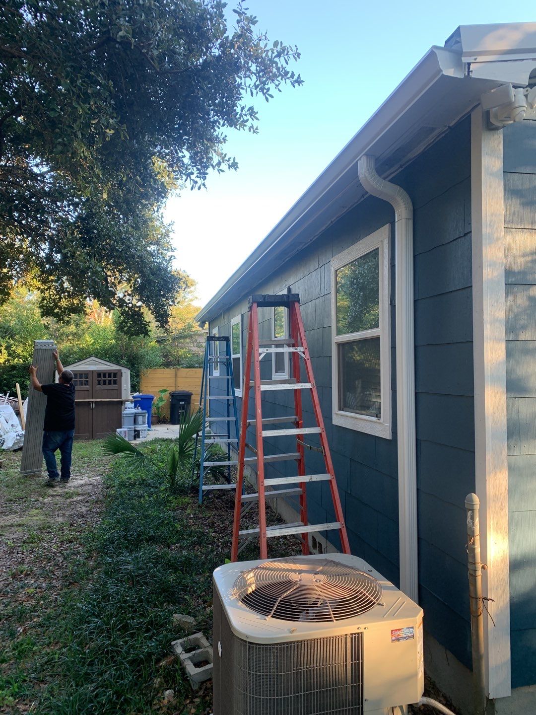 Gutter Installation using K-Style Gutters by Gutter Professors