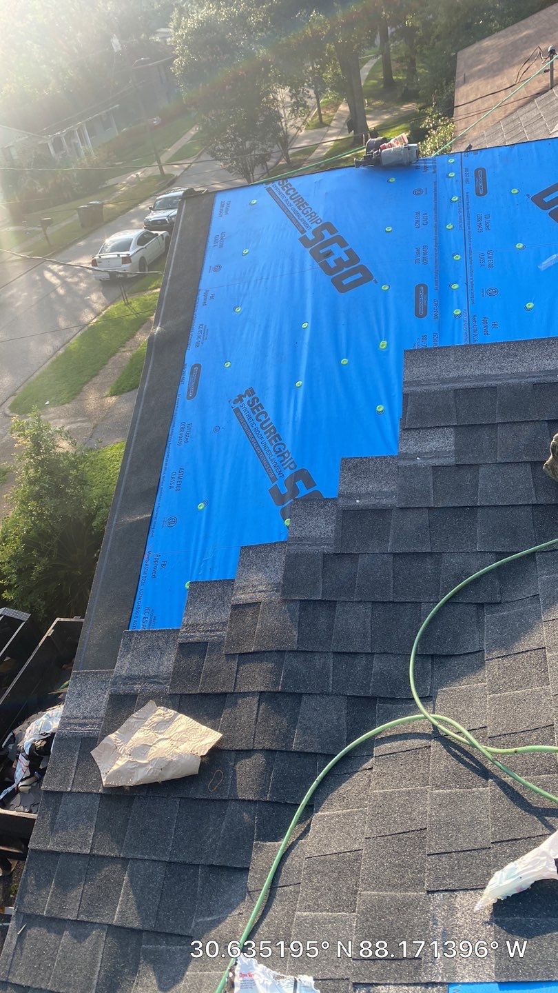 Residential Roofing Installation using Roof Replacement by American Roofing & Construction LLC