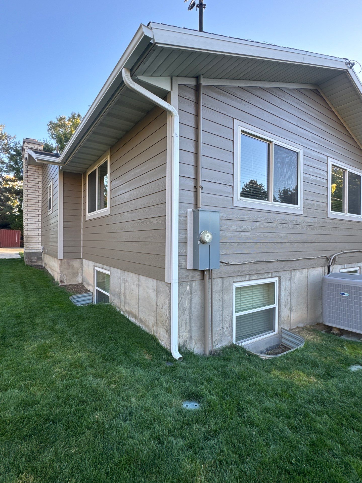 Project in Lindon, Ut by Master Rain Gutters.