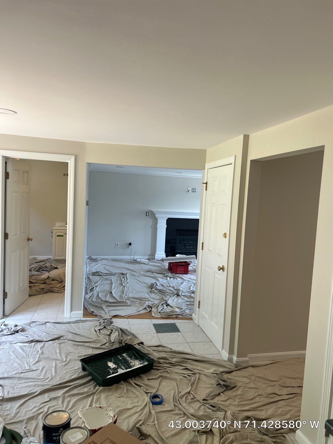 Whole-Home Interior Painting and Ceiling Refresh in Manchester by The Persnickety Painters