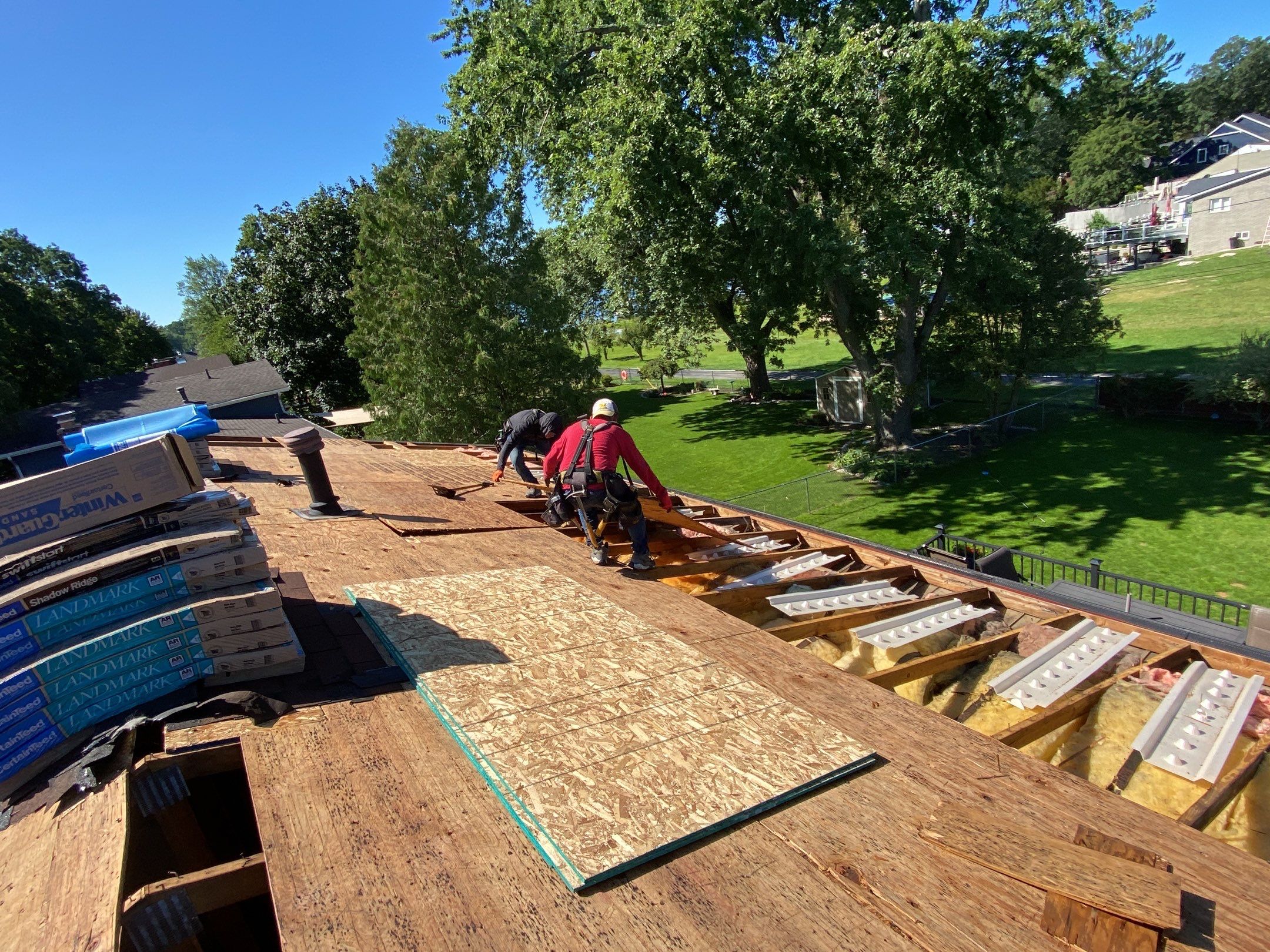 Roof Replacement using CertainTeed Landmark by 180 Contractors