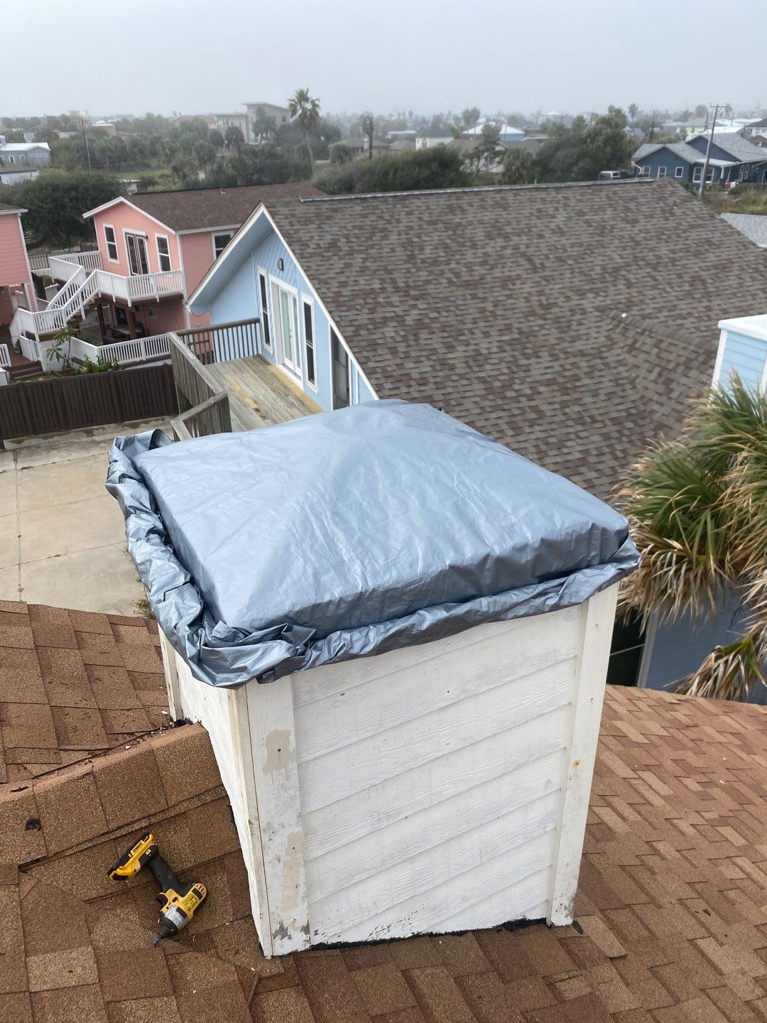 Residential Roofing Repair using Custom Fabricated Steel by Lighthouse Roofing