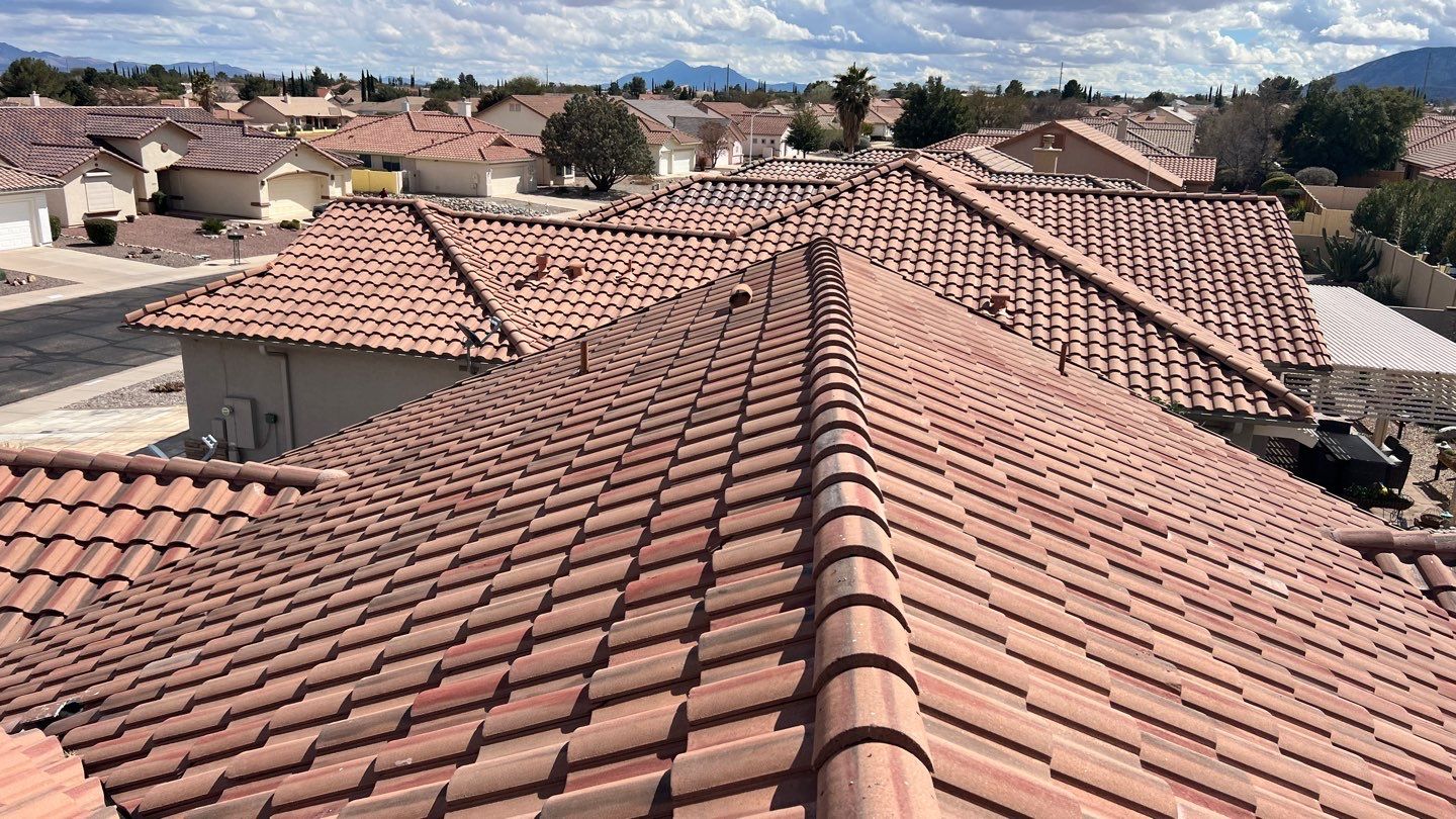 Teracotta Concrete Tile by Reimagine Roofing