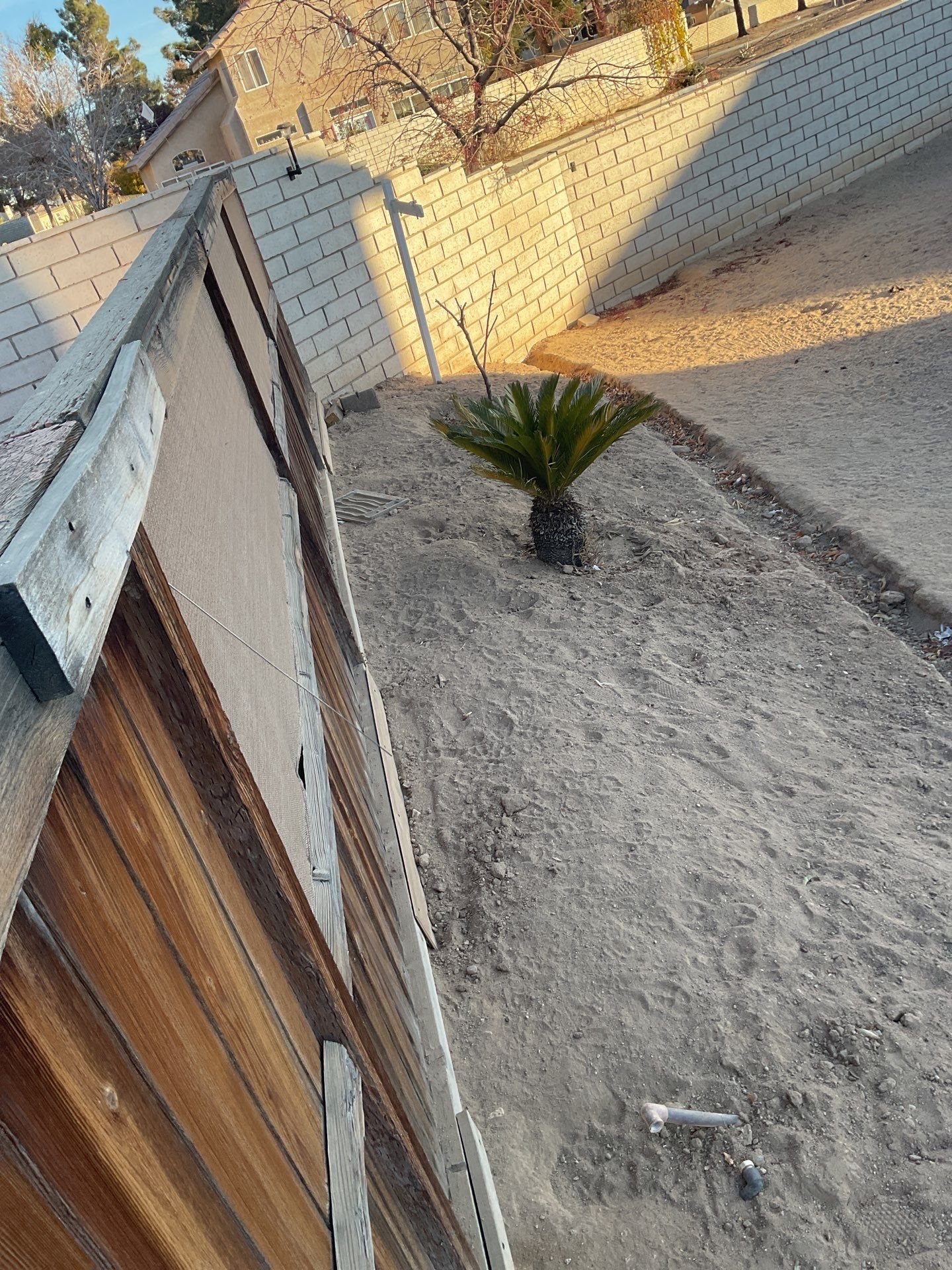 Fence installation using wood by Fence Guys Inc.