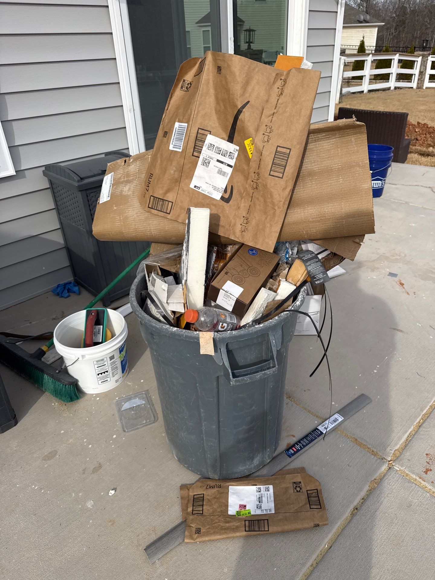 Project in Waxhaw by Badger Hauling